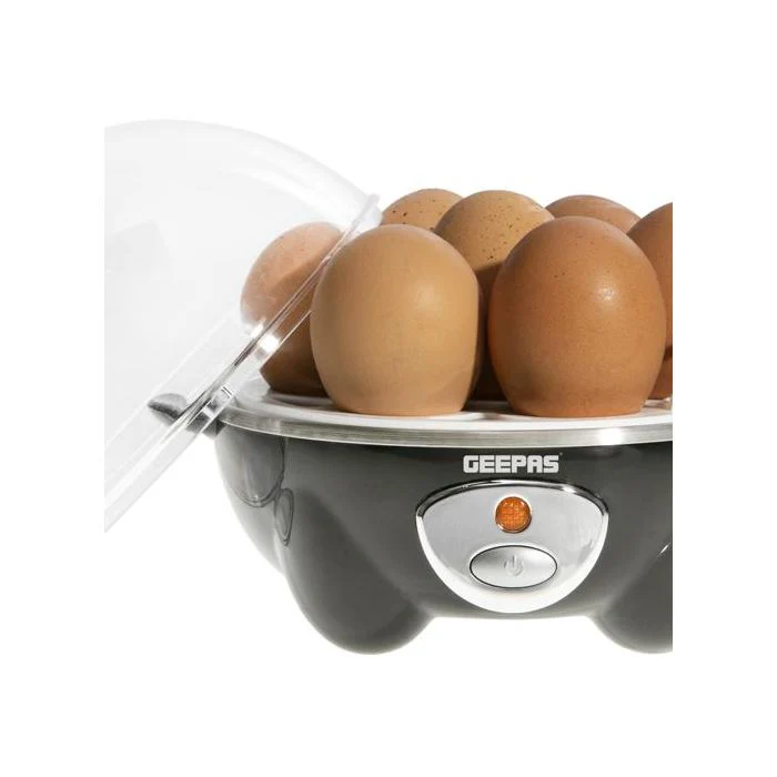 Geepas GEB63020UK Egg Boiler | 7 Egg Capacity Electric Egg Cooker with Automatic Shut-Off| Stainless Steel Heating Plate| Compact Design| Easy to Use & Quick Egg Cooking - Image 4