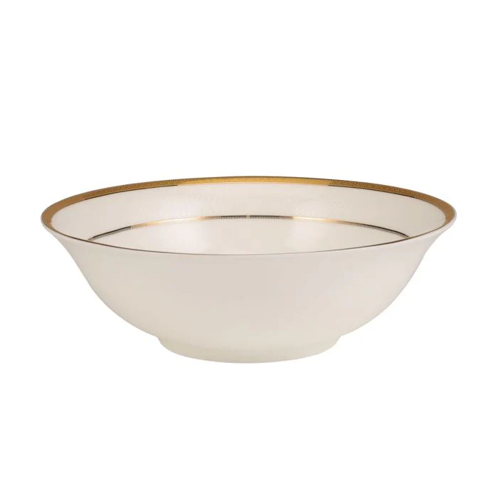 Premium Bone China Bowls, 9" Salad Bowl, RF10467 | Durable & Chip Resistant Bowl | Non-Toxic & Hygienic | White Bowl for Soup, Cereal, Salad, Ice-cream, Dessert - Image 4