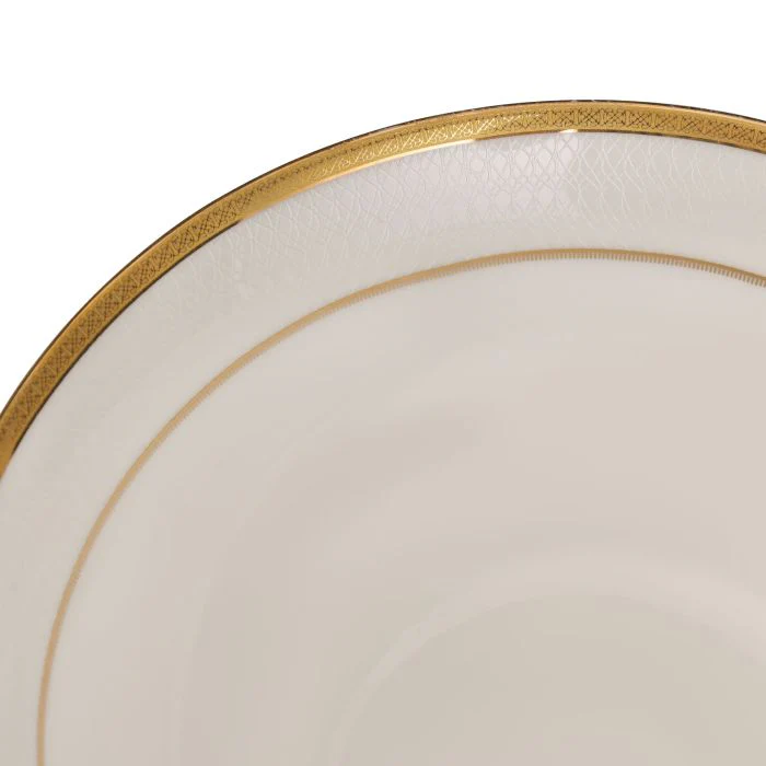 Premium Bone China Bowls, 9" Salad Bowl, RF10467 | Durable & Chip Resistant Bowl | Non-Toxic & Hygienic | White Bowl for Soup, Cereal, Salad, Ice-cream, Dessert - Image 5