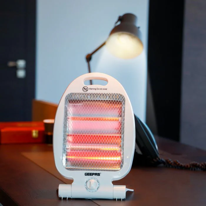 Quartz Heater, Adjustable Thermostat, GQH28521 -  Instant Heating, Automatic Tip-Over Protection, 400W/800W Heating Power - Image 6
