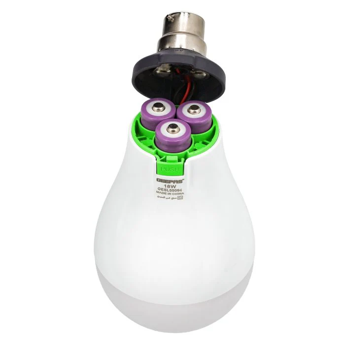 Rechargeable LED Bulb, Energy Saving,18W, GESL55094 - 36 Pcs High Bright LED,12 Hours Working Time,3PCS*3.7V/1200mAh Rechargeable Lithium Battery,2 Years Warranty - Image 4