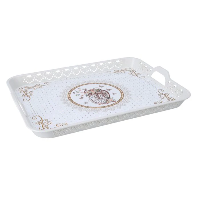 Rectangular Oya Tray, Breakfast & Cereal Tray, RF10920 | Ideal for Home & Restaurant | Long Lasting & Lightweight | Elegant Design | Premium Plasticware | BPA-free & Odourless - Image 8