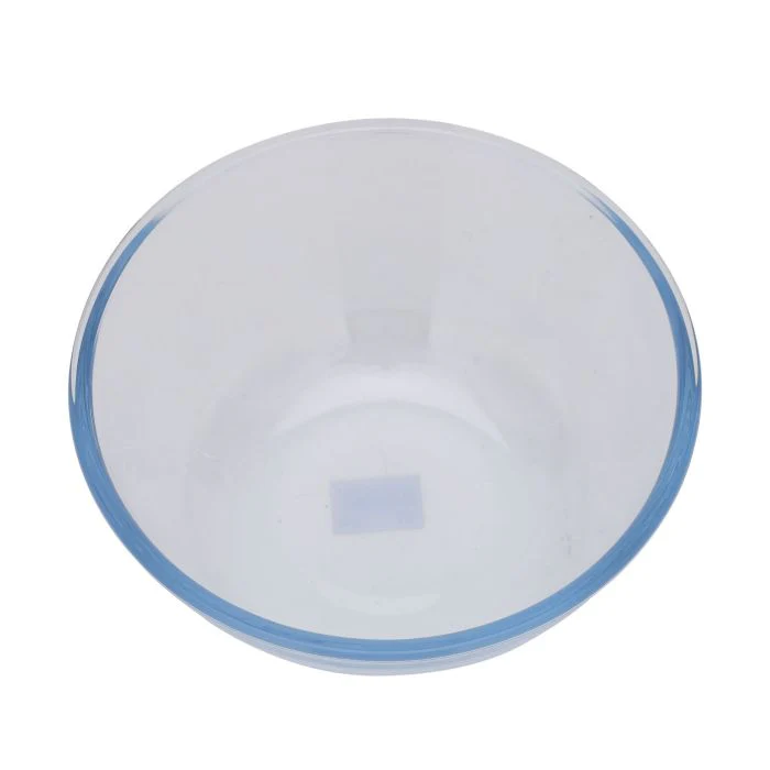 Round Borosilicate Glass Bowl, 4.45L Serving Bowl, RF10567 | Large Clear Serving Bowl | Eco-Friendly & Durable Mixing Bowl | All Purpose Bowl for Salads, Desserts, Fruit, & More - Image 3
