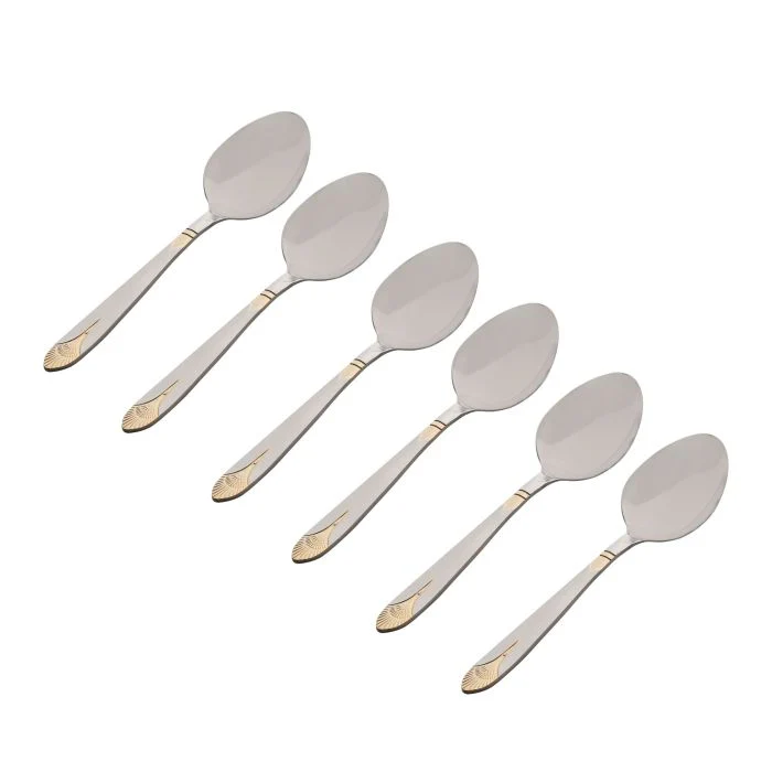 Royal Cutlery Set, 24 Pcs, Stainless Steel Spoon, RF10314 | Cutlery Set for 6 People | Spoon, Knife and Fork Sets | Ideal for Home/ Party/ Restaurant | Mirror Polished, Dishwasher Safe - Image 5