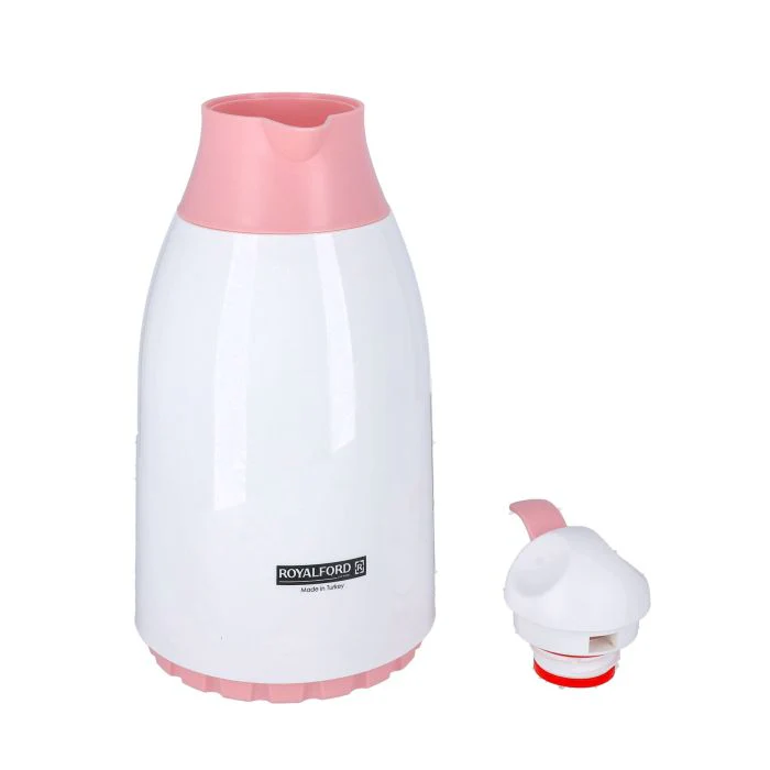 Royalford 1.3L Vacuum Flask - Thermos Flask with Double Wall Design | Jug Flask, Long Hours Hot & Cool Retention | Comfortable Handle with Spill Proof Pouring Spot | Perfect for Coffee, Milk & More - Image 3
