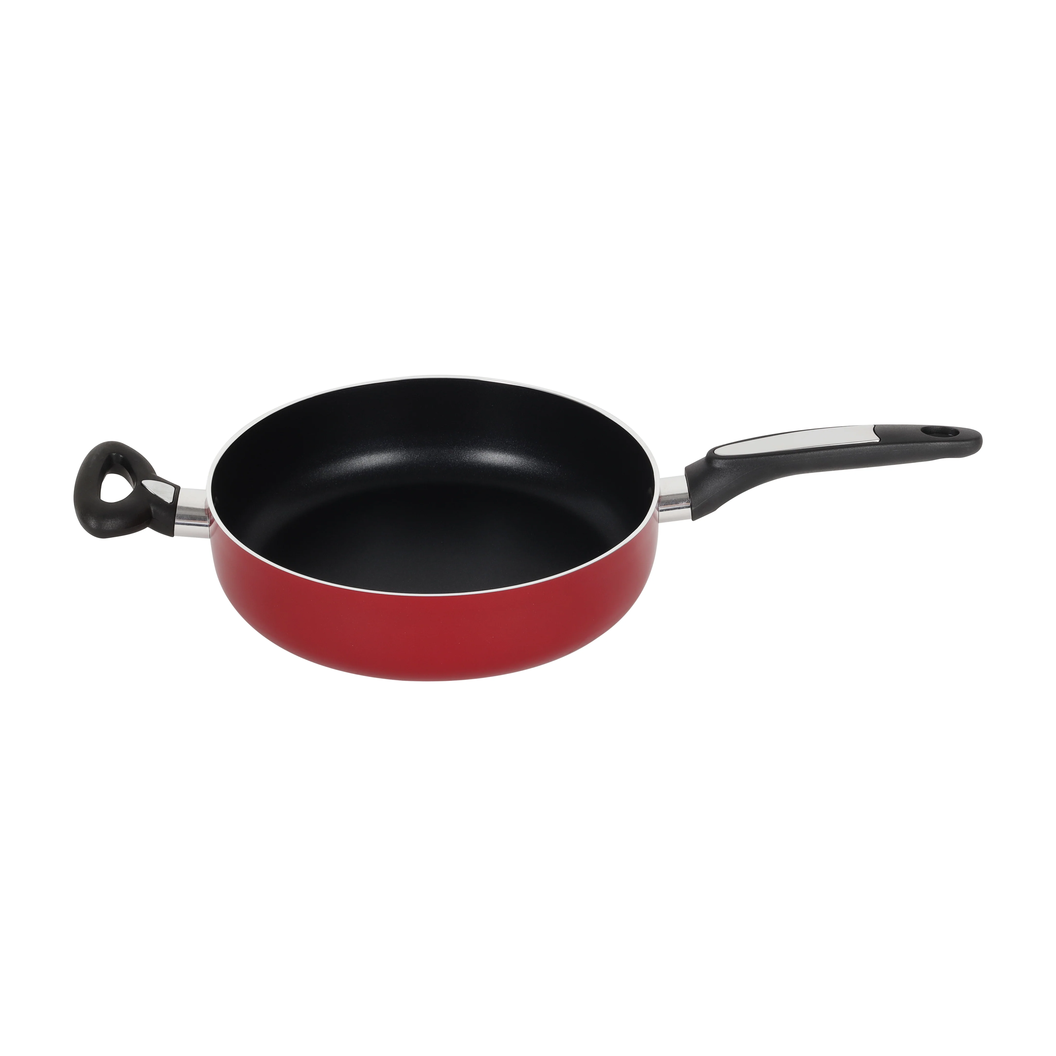 Royalford RF8500 10 Pcs Aluminium Cookware Set | 3 Layer Non Stick Coating | Tempered Glass Lids | Multiple Frypans, Casseroles & Saucepans for Home and Kitchen Use - Image 6
