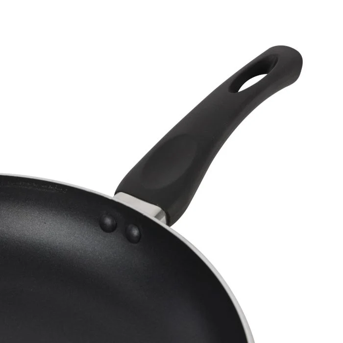 Royalford 26 CM Aluminum Fry Pan- RF11977| With Tempered Glass Lid, Strong Aluminum Body With Non-Stick Coating And Bakelite Handle| Compatible With Hot Plate, Halogen, Ceramic And Gas Stovetops| Perfect For Frying, Sauting, Tempering| Red - Image 3