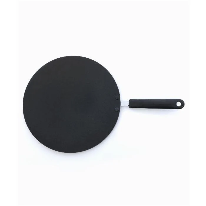 Royalford 30CM Non-Stick Tawa RF2013-T30 | 3-Layer Non-Stick Coating| 2.5MM Thick Aluminium| Spin Bottom  | Heavy Duty Bakelite Handle | Ideal for Rotis, Dosas & Chapatis - Image 3