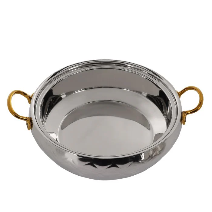 Royalford 3L SS Mughal Dome Hot pot - Insulated Serving Pot with Lid | Comfortable Handle | Ideal Catering, Storage Saver for Everyday Use | Keeps Food Warm or Cold (Silver) - Image 4