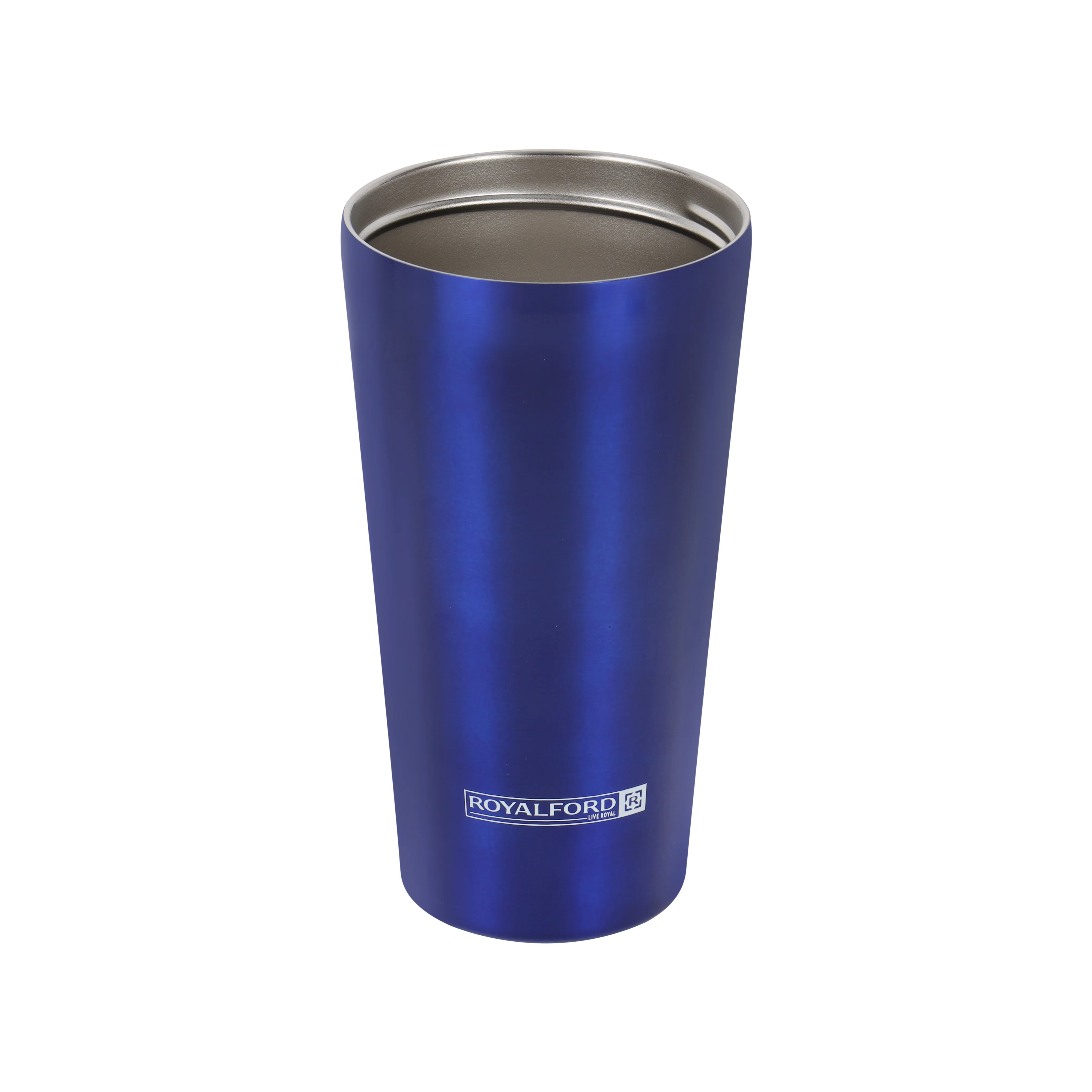 Royalford 450 ML / 15.2oz Stainless Steel Vacuum Tumbler- RF11249| High-Quality Vacuum Insulation Preserves the Flavor and Freshness| Portable, Leak-Resistant and Light-Weight| Suitable for Indoor and Outdoor Use| Blue - Image 5