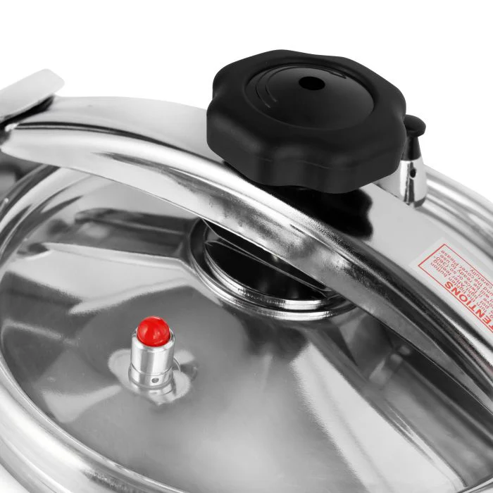 Royalford 5 Litre Aluminum Pressure Cooker RF11173 | Durable High Thickness Body |Three-Ply Base | Multi-Safety Device|  Safe Silicone Sealing Ring for Efficient Cooking - Image 6