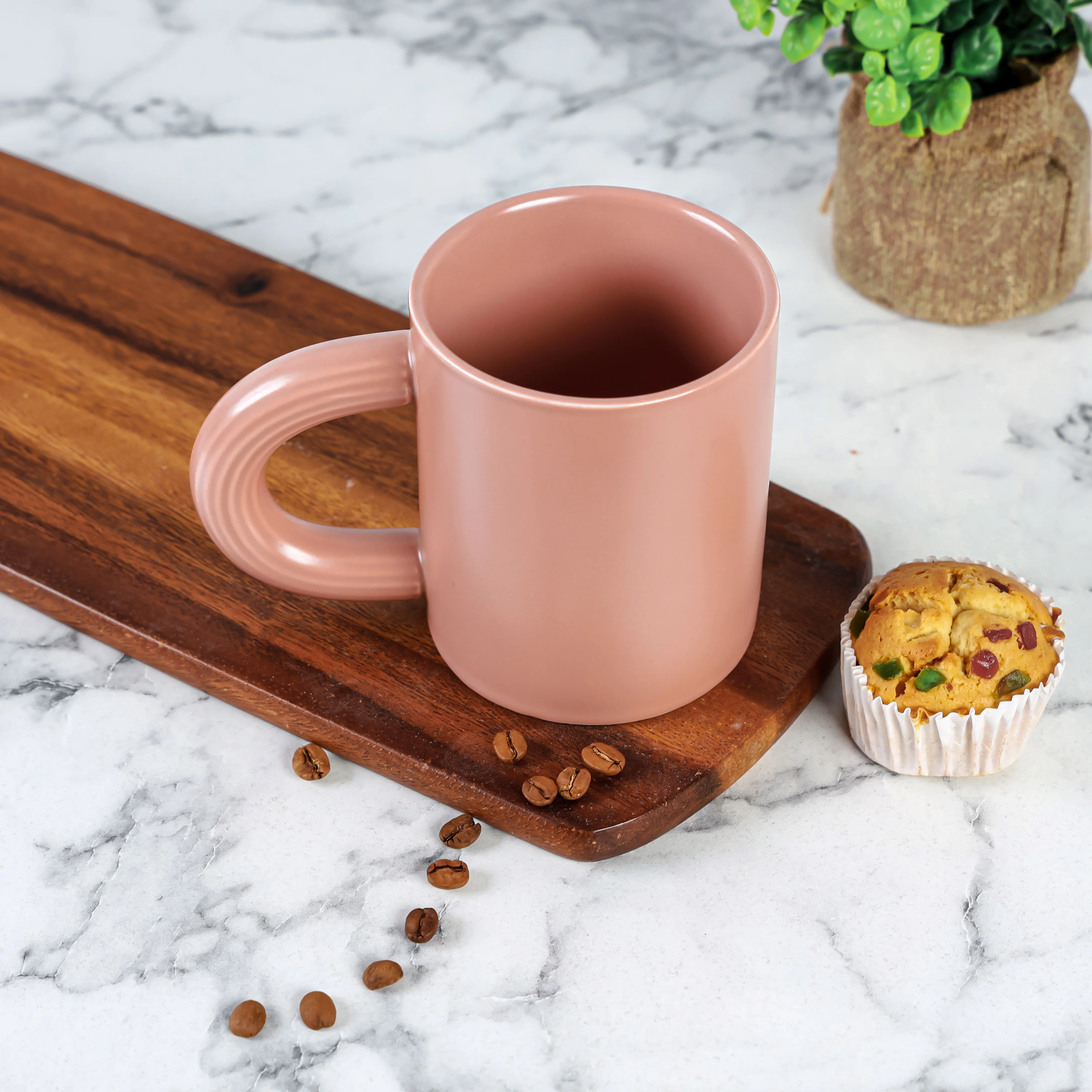 Royalford 535 ml (18 oz) New Bone Mug- RF12300/ Perfect for Hot and Cold Drinks/ Food-Grade, Non-Toxic and Safe to Use/ Stylish, Durable and Long-Lasting Design - Image 2