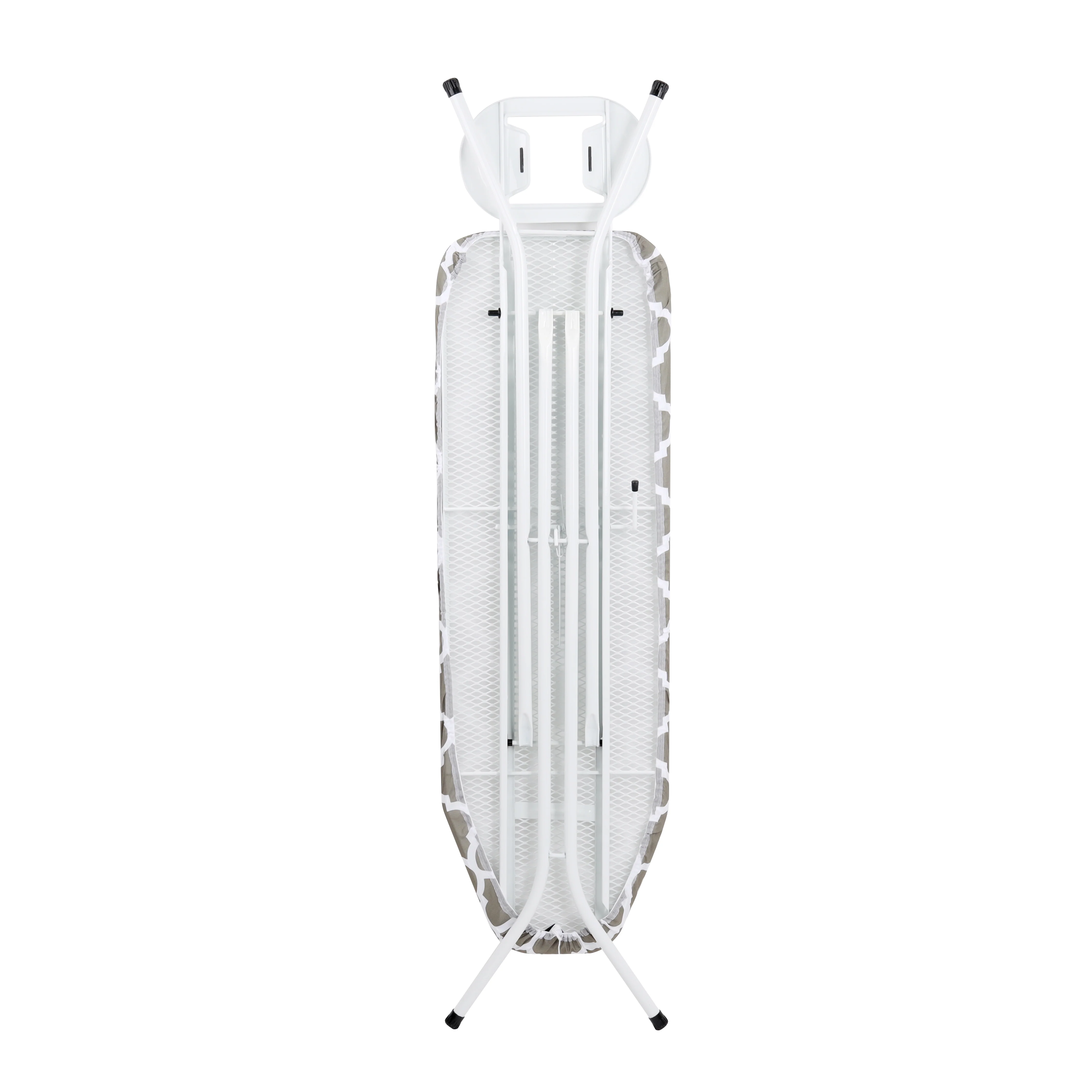 Royalford Angelo Ironing Board RF10090 | Adjustable Height Heavy Duty Ironing Board | 100% Cotton Cover | 8mm Foam Padding | Foldable Steel Frame | Perfect for Home Use - Image 4