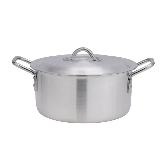 Royalford Cooking Pot Set with Steel Handle, RF11207 | Non-Stick Aluminium Cookware Set | Evenly Heating Base | Casseroles with Lids - Image 4