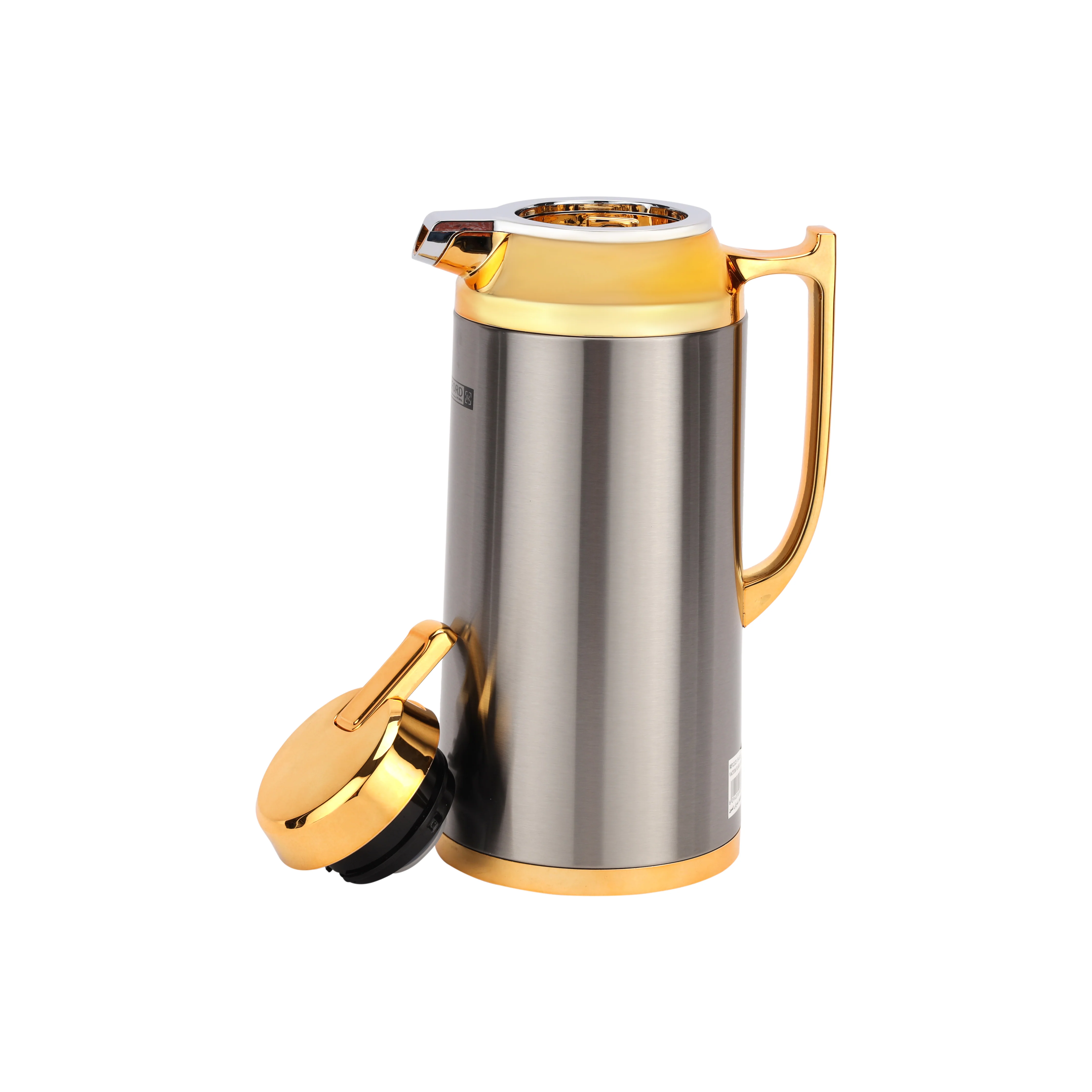 Royalford  Double Wall Vacuum Flask RF12123 | 1.3L Capacity | Stainless Steel Hot & Cold Thermal Flask | Long-Lasting Temperature Retention | Leak-Proof| Stylish Design - Image 4