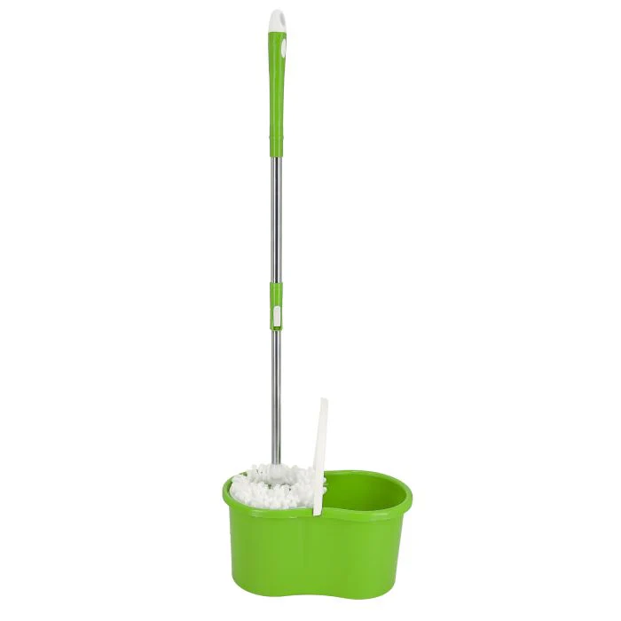 Royalford Easy Spin Mop & Bucket Set - 360 Degree Spinning Mop Bucket Home Cleaner| Extended Ergonomic Handle & Easy Wring Dryer Basket for Home Kitchen Floor Cleaning & More - Image 3