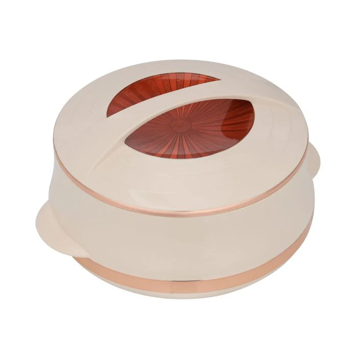 Royalford Elite Gold Insulated Casserole, Firm Twist Lock, RF11148 | Strong Handles | 6000ml Double Wall Insulated Serving Pot, Chapati Storage Box, Roti Serving Pot, Chapati Dabba - Image 5