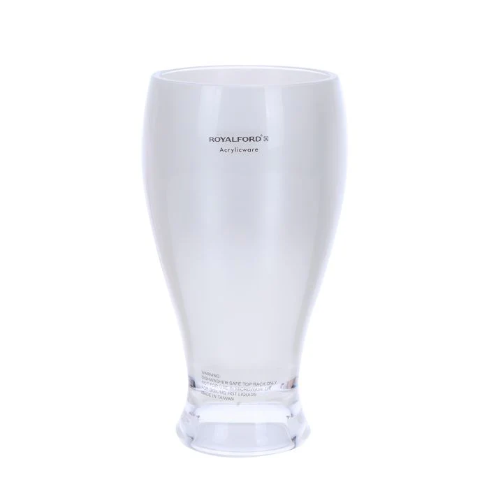 Royalford F1954AG4 400ml Acrylic Glass 4Pcs Set, 4pieces - Water Cup Drinking Glass |Dishawaher Safe| Curved Surface comfortable Handling Ideal for Party Picnic BBQ Camping Garden - Image 3