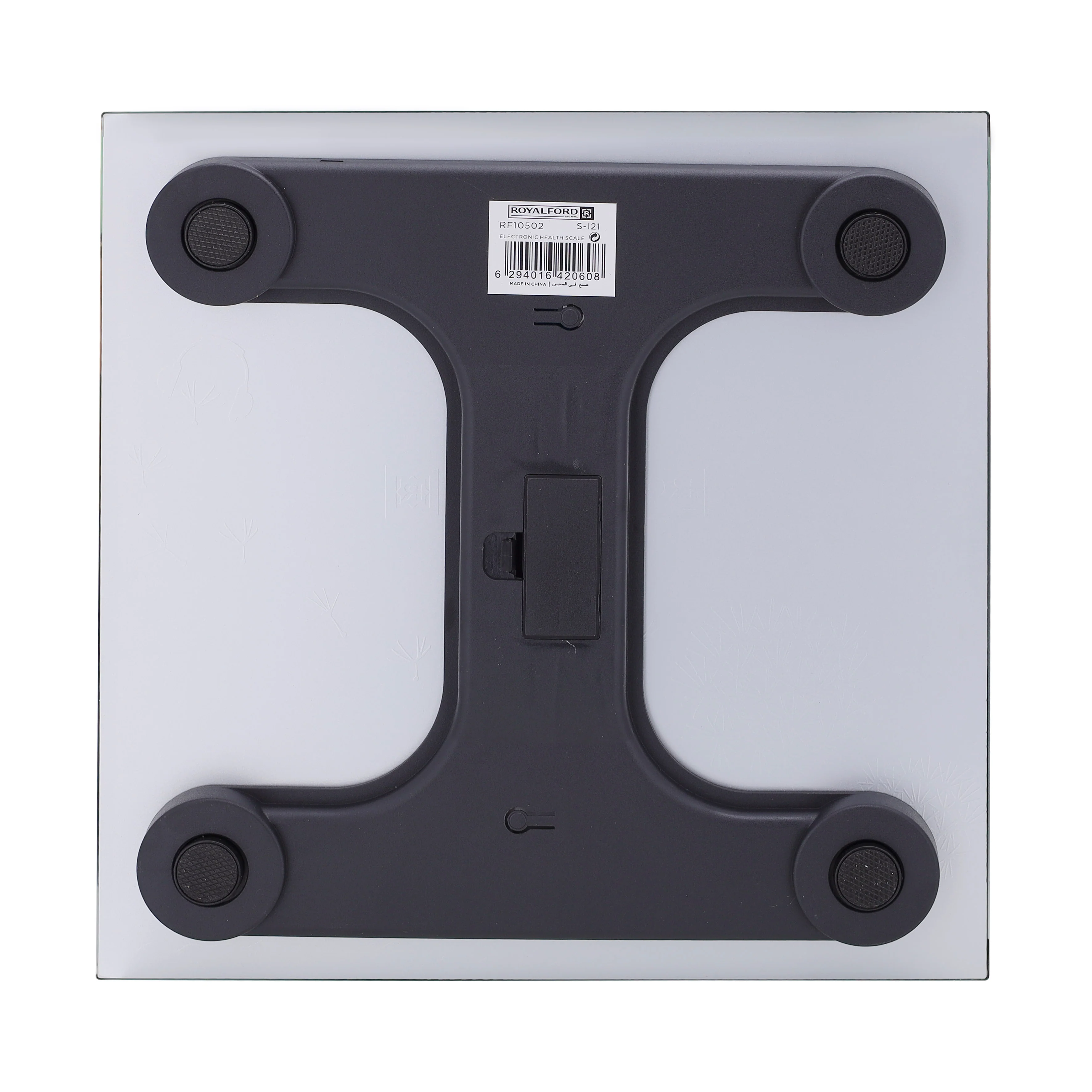 Royalford Health Scale RF10502 | 180kg Digital Body Scale | High Precision 100g Graduation| Sleek Design | Durable Construction | Easy-to-Read Display for Home and Gym - Image 4