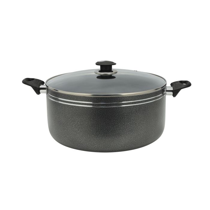 Royalford Non-Stick Casserole with Stainless Steel  Lid - 34CM - Image 7