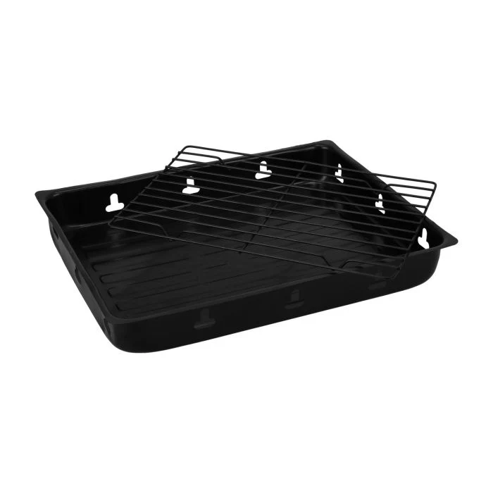 Royalford Portable BBQ Stand RF10358 | Folding Iron Grill 35×27×20cm | Compact Carry-Case Design| Durable Heat-Resistant Build| Easy to Transport for Camping & Picnics - Image 3