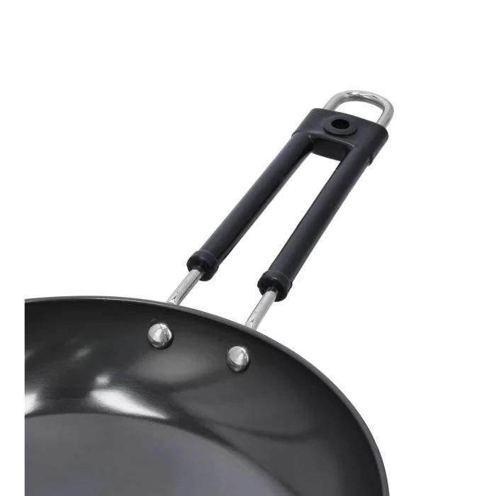 Royalford RF10011 Hard Anodized Frypan 26cm | Heavy Gauge Aluminium Fry Pan | 3mm Thick Body | 3 Layer Construction |  Heat Resistant Handle | Perfect for Daily Cooking - Image 5