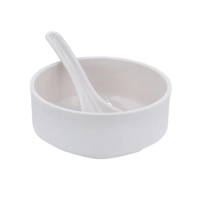 Royalford RF10061 12-Piece Premium Melamine Soup Bowl Set |  Soup Bowls + Linear Bowls + Soup Spoons | Durable, Stylish & Heat-Resistant Serving Set for Soups & Starters - Image 3
