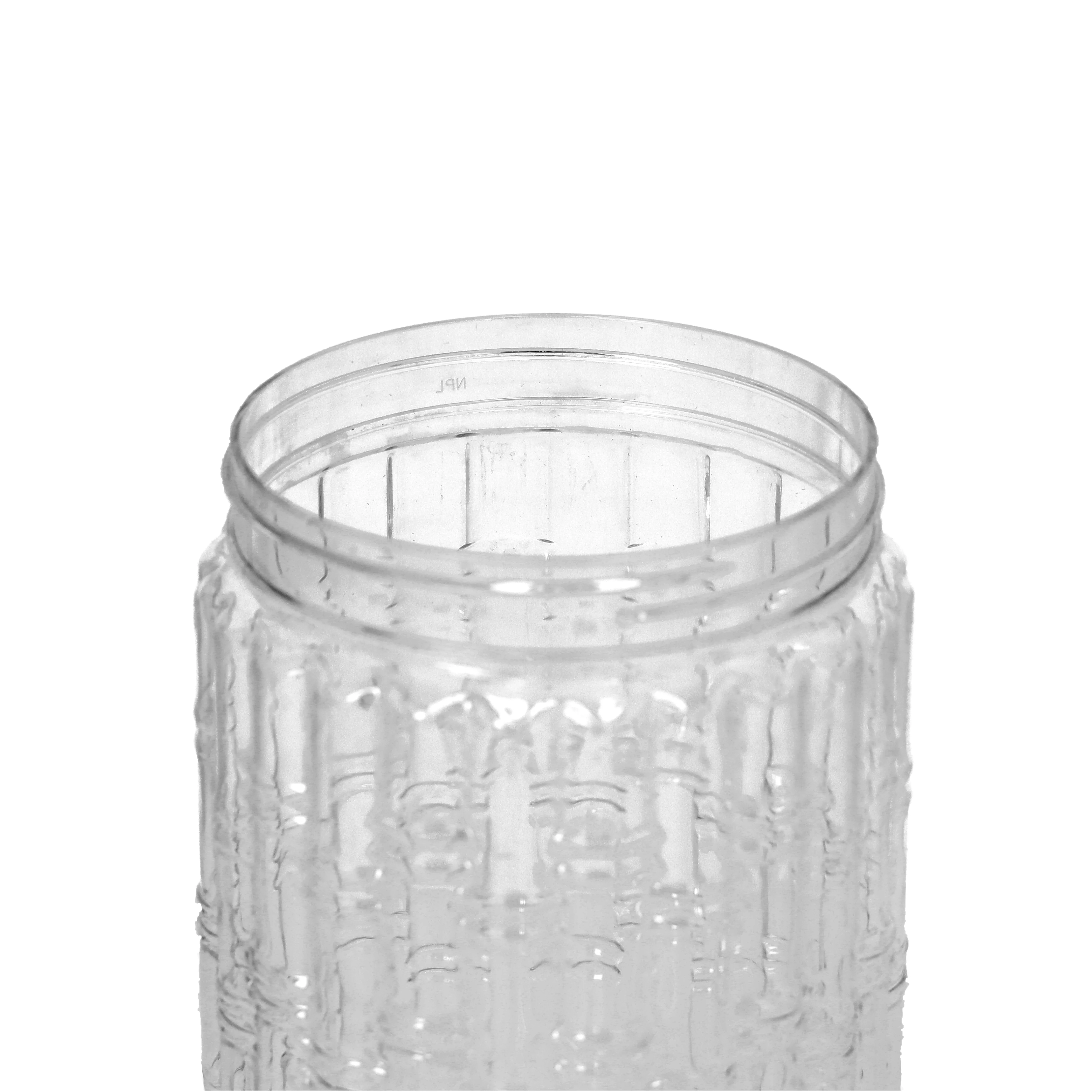 Royalford RF10075 Christy Clear Canister| 1000ML Capacity | Airtight Food Storage Container  with Secure Lid | Durable Transparent Kitchen Jar for Dry Foods & Essentials - Image 4