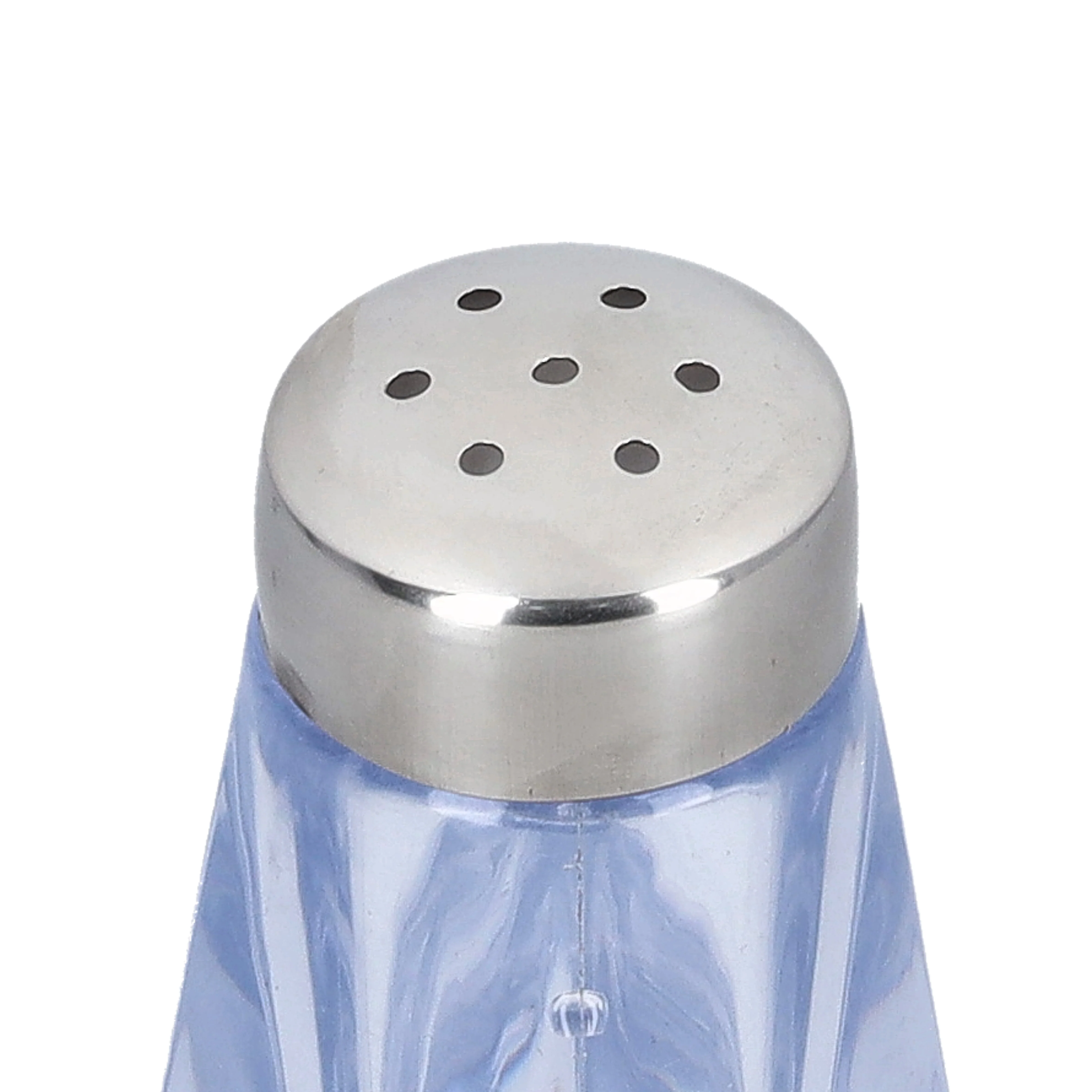Royalford RF10077 Crystalia Pepper Shaker Clear Glass Seasoning Shaker | Stainless Steel Lid for Dining Table | Restaurant Use | Elegant Design | Durable & Easy Dispensing - Image 4