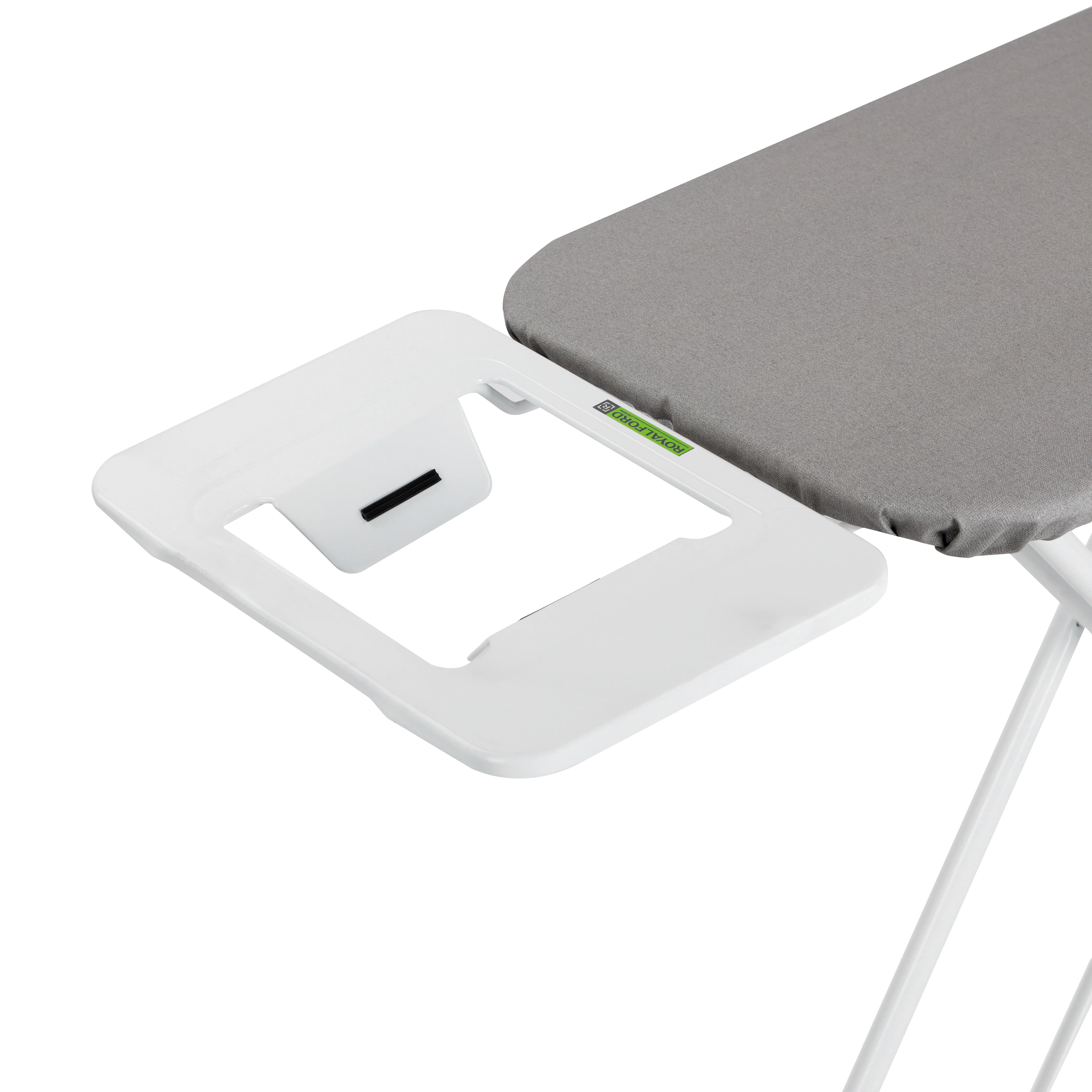 Royalford RF10089 Classic Ironing Board | Adjustable Height | Heat-Resistant Metallic Coated Cotton Cover | 8mm Foam Pad & Strong Foldable Heavy Duty Steel Design - Image 5