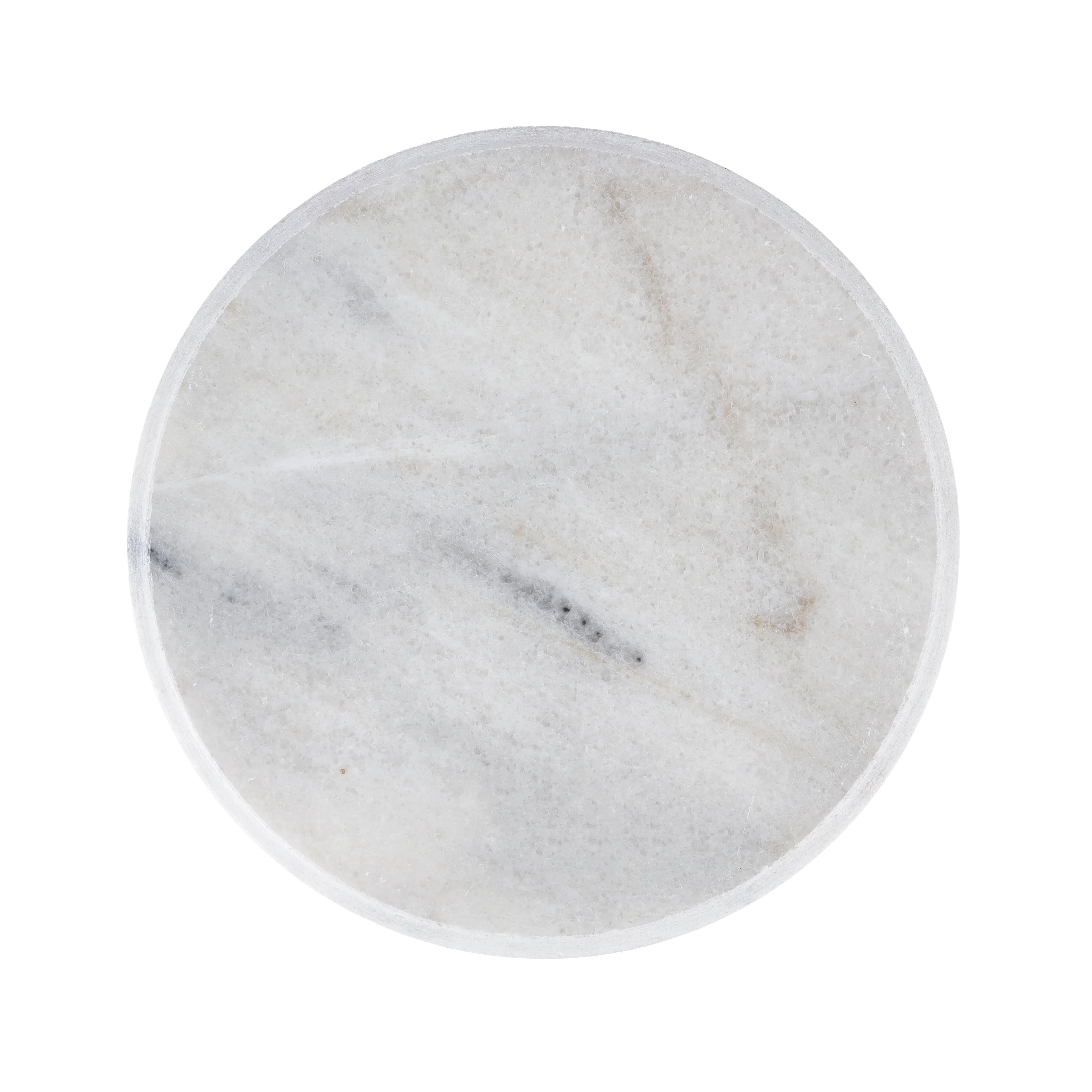 Royalford RF10139 Marble Chapati Table 10 Inch | 100% Natural Stone Roti Rolling Board | 3cm Thick Heavy Base | Polished Surface | Ideal for Chapati, Roti & Paratha - Image 3