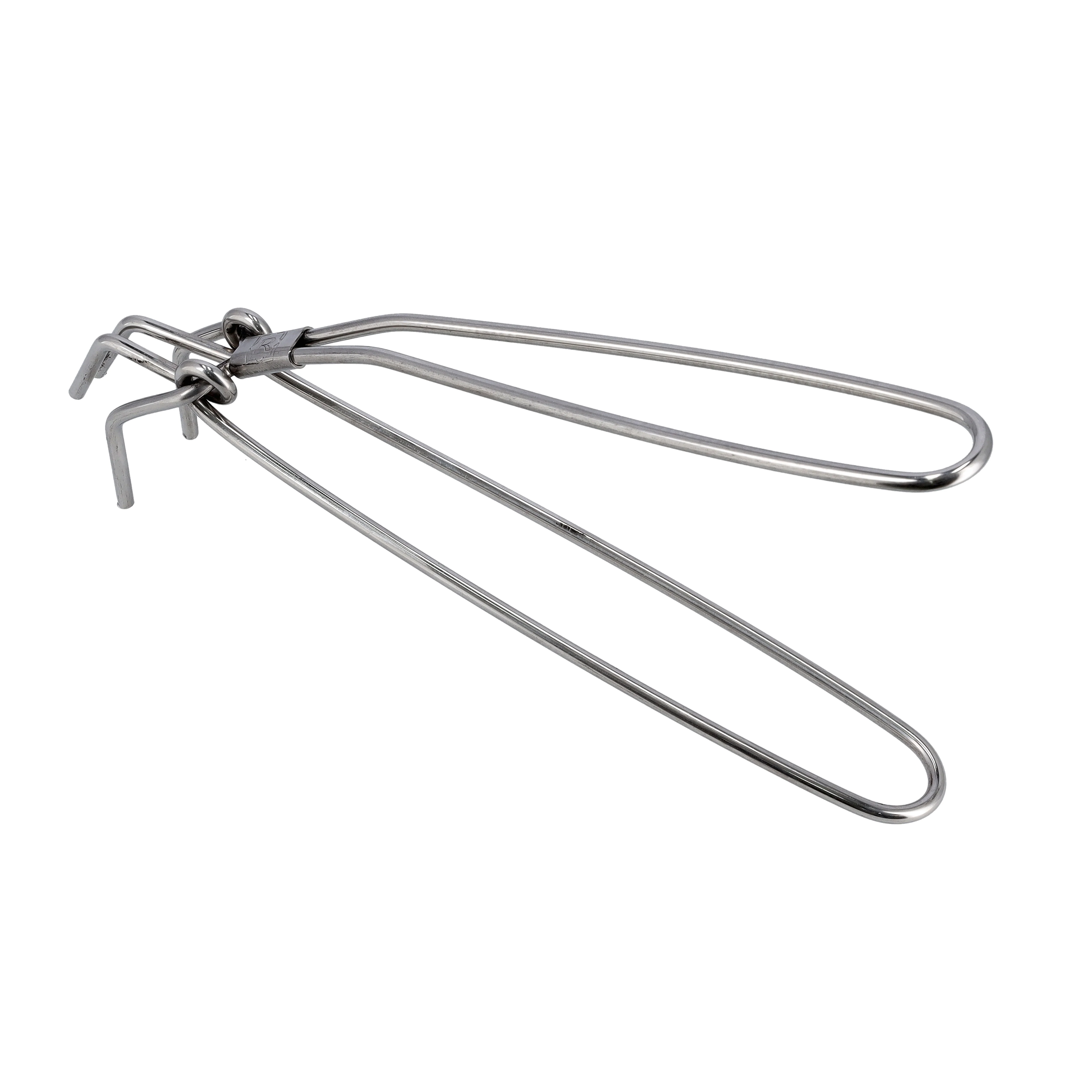 Royalford RF10144 Doctor Pakkad stainless steel kitchen tongs| strong grip and heat-resistant | Durable, ideal for safely handling hot cookware, for daily uses| - Image 4
