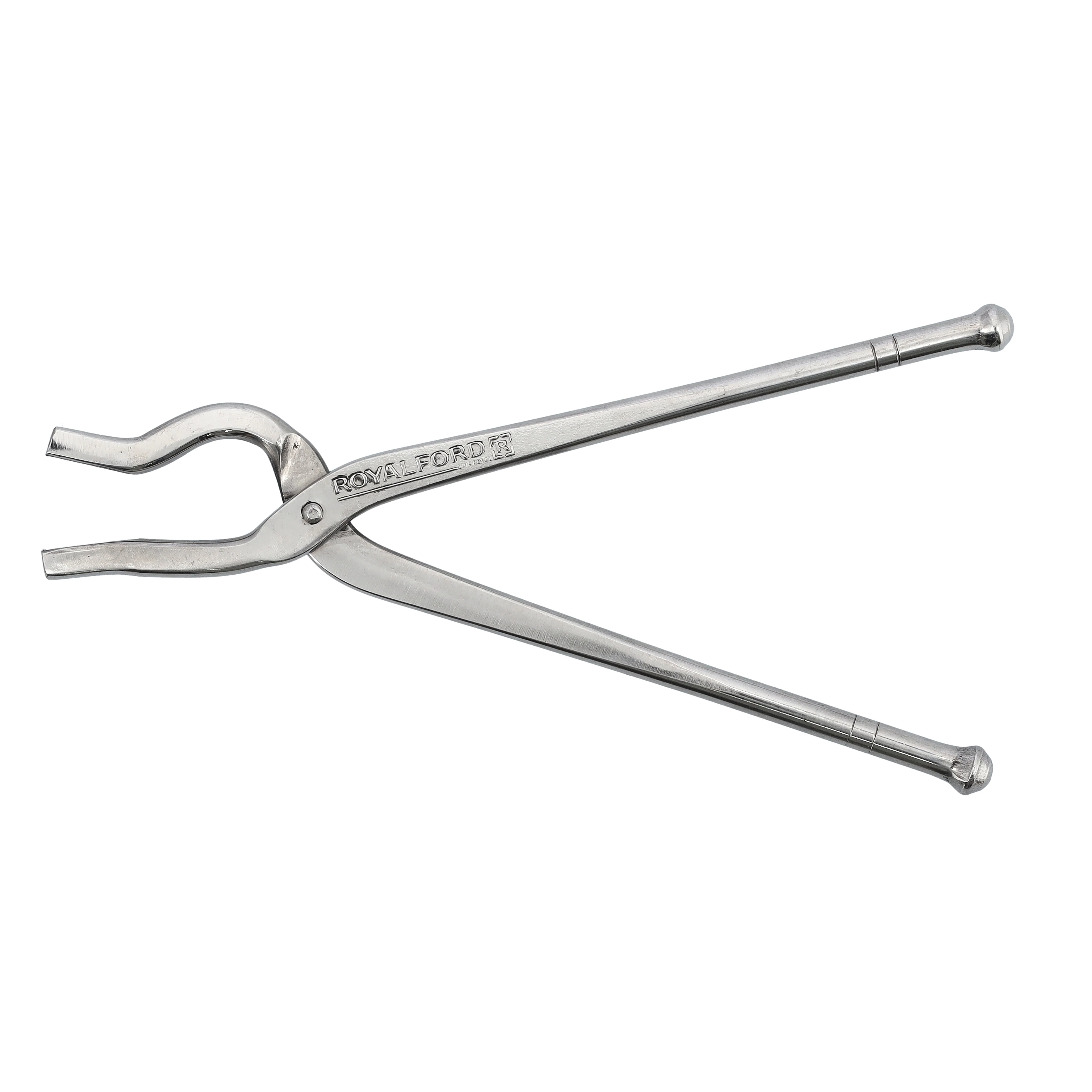 Royalford RF10155 Stainless Steel Single Pakkad | 26.5cm Heavy Duty Kitchen Tong | Heat Resistant Pot Holder Tong for Safely Lifting Hot Pots, Pans, Tawa & Cookware - Image 2