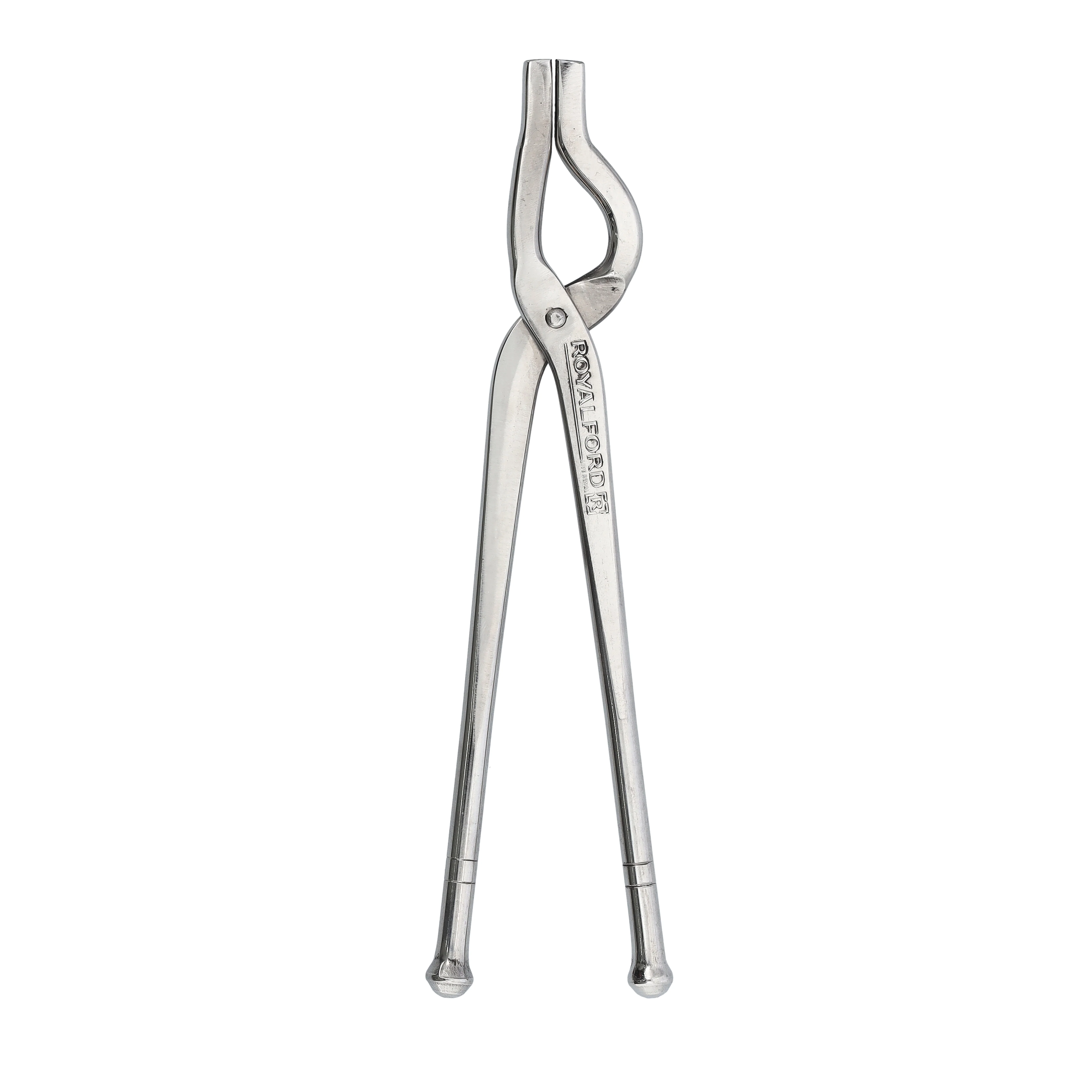 Royalford RF10155 Stainless Steel Single Pakkad | 26.5cm Heavy Duty Kitchen Tong | Heat Resistant Pot Holder Tong for Safely Lifting Hot Pots, Pans, Tawa & Cookware - Image 3
