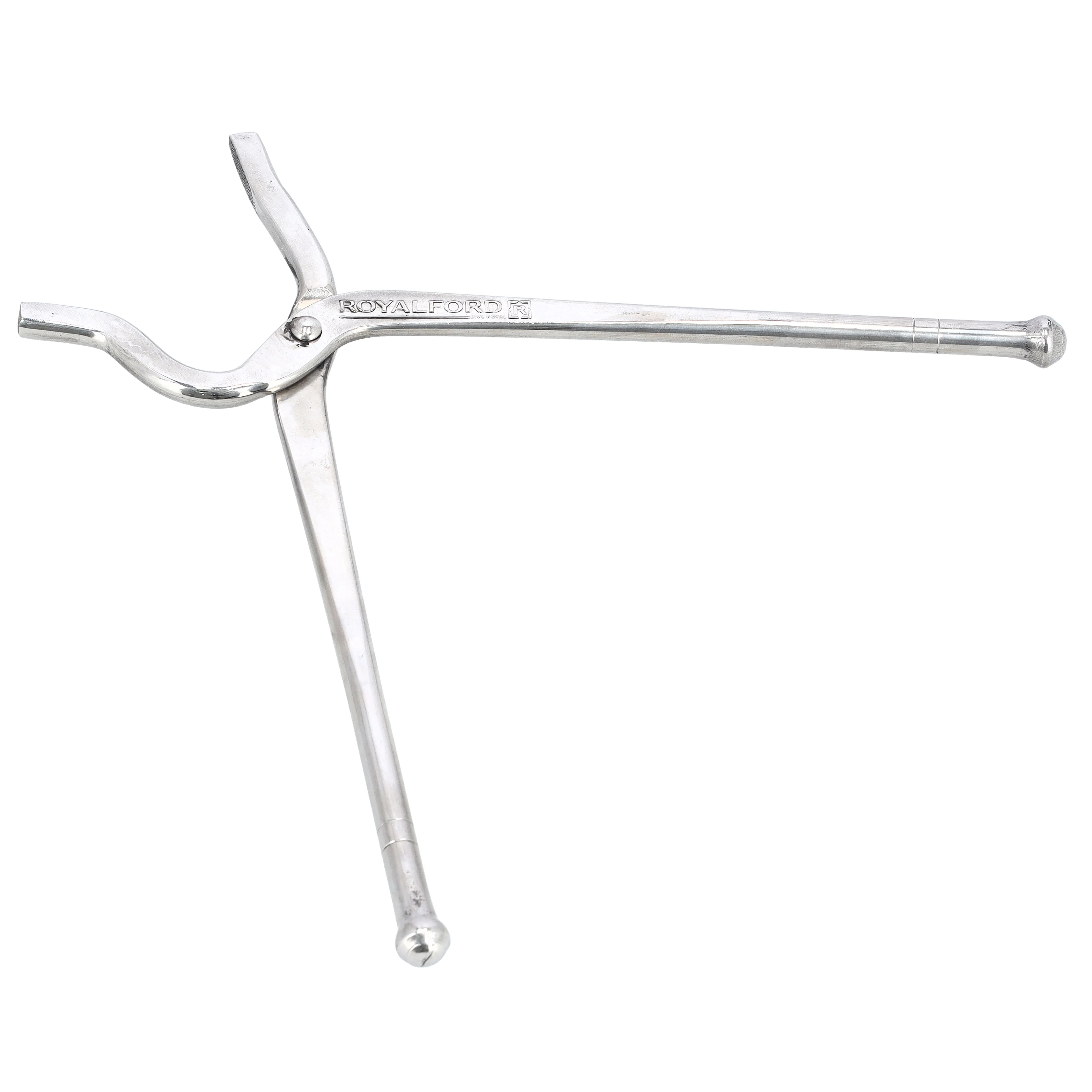 Royalford RF10155 Stainless Steel Single Pakkad | 26.5cm Heavy Duty Kitchen Tong | Heat Resistant Pot Holder Tong for Safely Lifting Hot Pots, Pans, Tawa & Cookware - Image 4