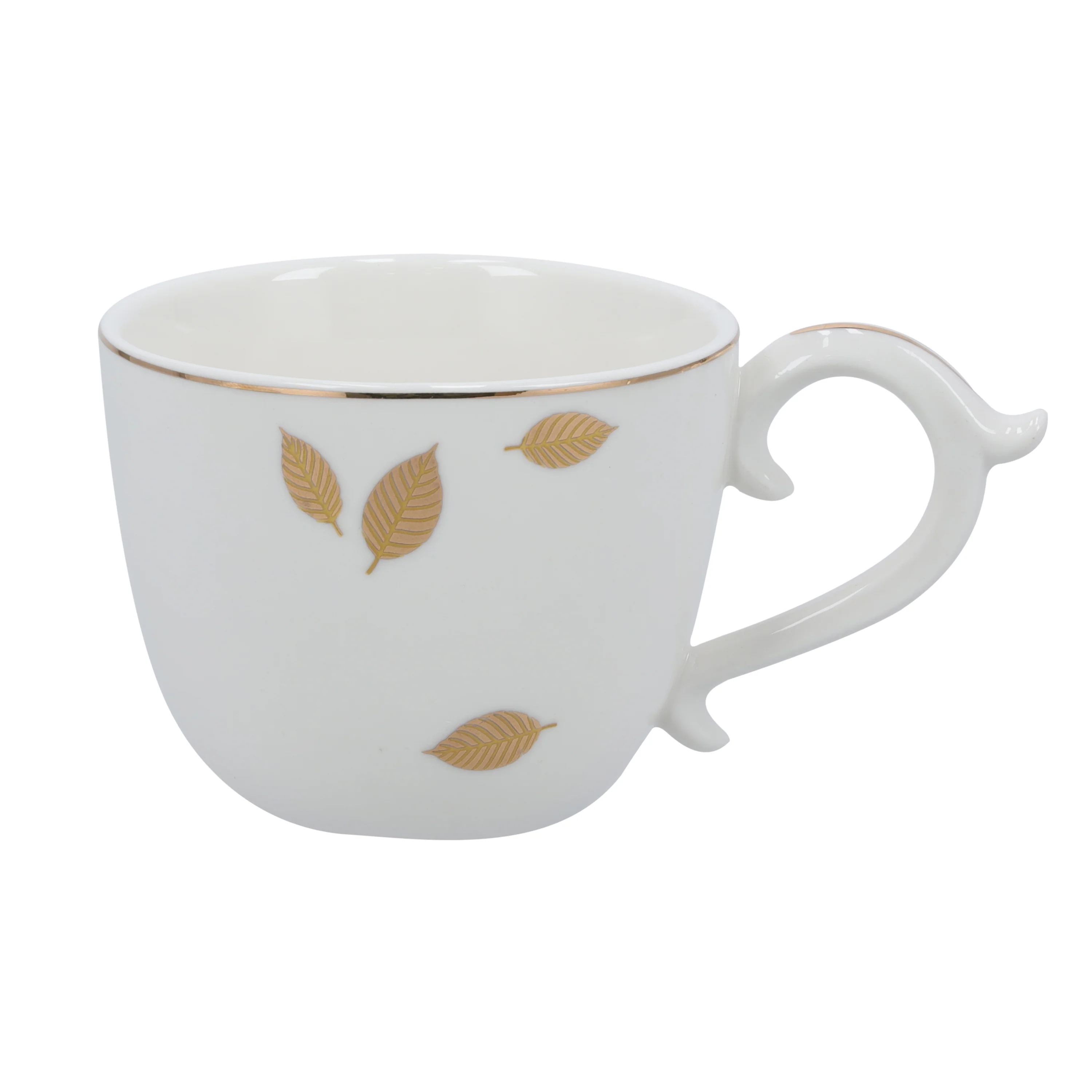 Royalford RF10175 Bone China Cup & Saucer Set 12pcs | Premium Tea & Coffee Cups with Matching Saucers| Dishwasher Safe Tableware for Home, Gifting & Entertaining Use - Image 4