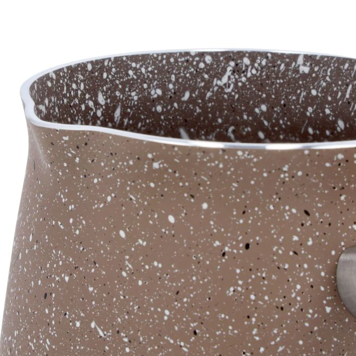 Royalford RF10193 Smart Granite Series Coffee Warmer Jug | Forged Aluminium Milk & Coffee Heating Pot | 5-Layer Granite Coating | Heat-Resistant Handle| Non-Stick Finish - Image 5