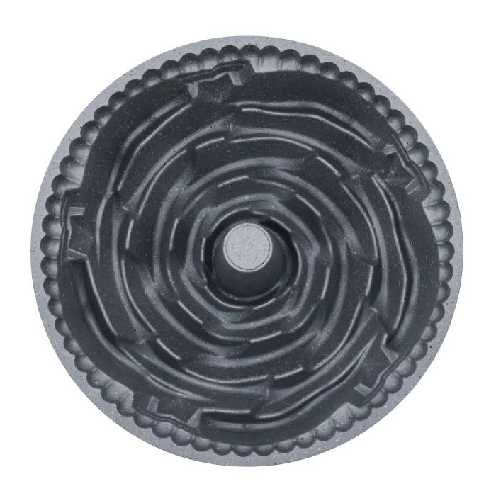 Royalford RF10197 Rose Cake Mould | 24cm Premium Aluminium Cake Pan | 230°C Oven Safe| Highly Durable Non-Stick Bakeware for Beautifully Detailed Rose Pattern Cakes - Image 5