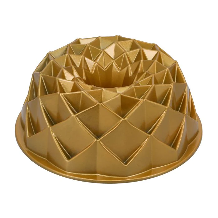 Royalford RF10199 Kaleidoscope Cake Mould | 24cm Premium Aluminium Cake Pan | 230°C Oven Safe| Non-Stick Bakeware | Durable 3mm Thickness for Perfectly Patterned Cakes - Image 3