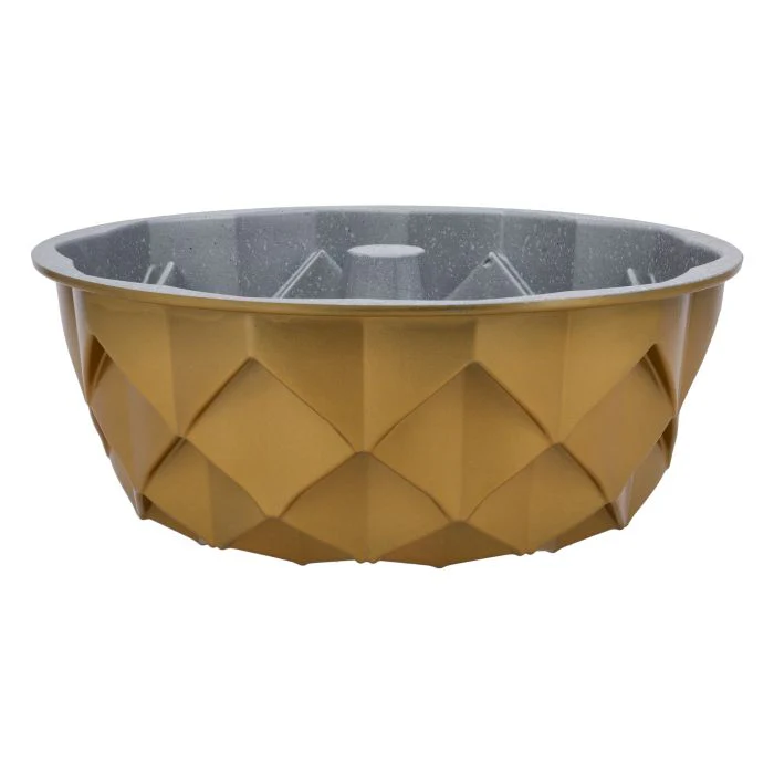 Royalford RF10199 Kaleidoscope Cake Mould | 24cm Premium Aluminium Cake Pan | 230°C Oven Safe| Non-Stick Bakeware | Durable 3mm Thickness for Perfectly Patterned Cakes - Image 4