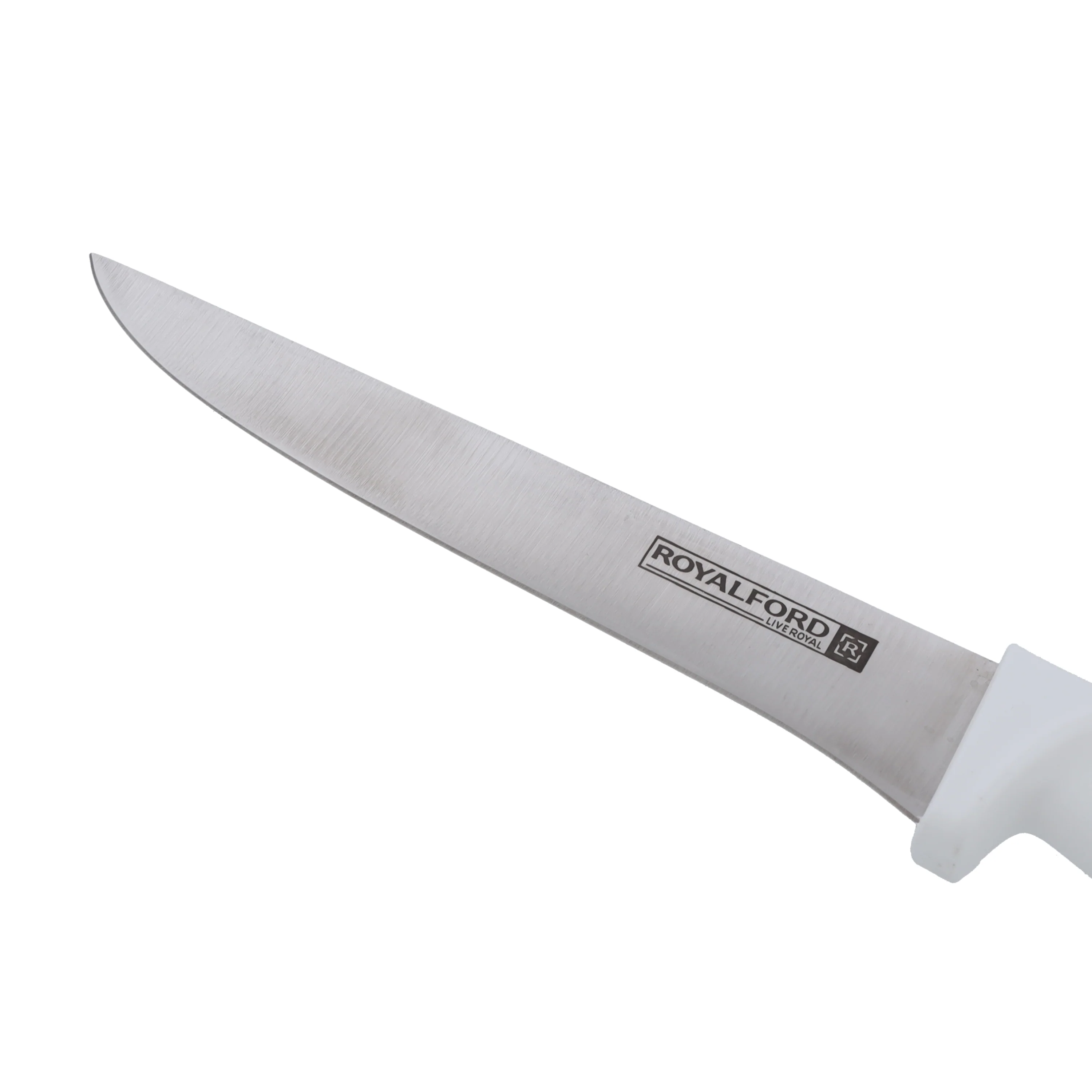 Royalford RF10232 6” boning knife| stainless steel blade, PP handle, sharp, durable & food-grade design| for trimming meat, poultry, and precise kitchen cutting tasks| - Image 3