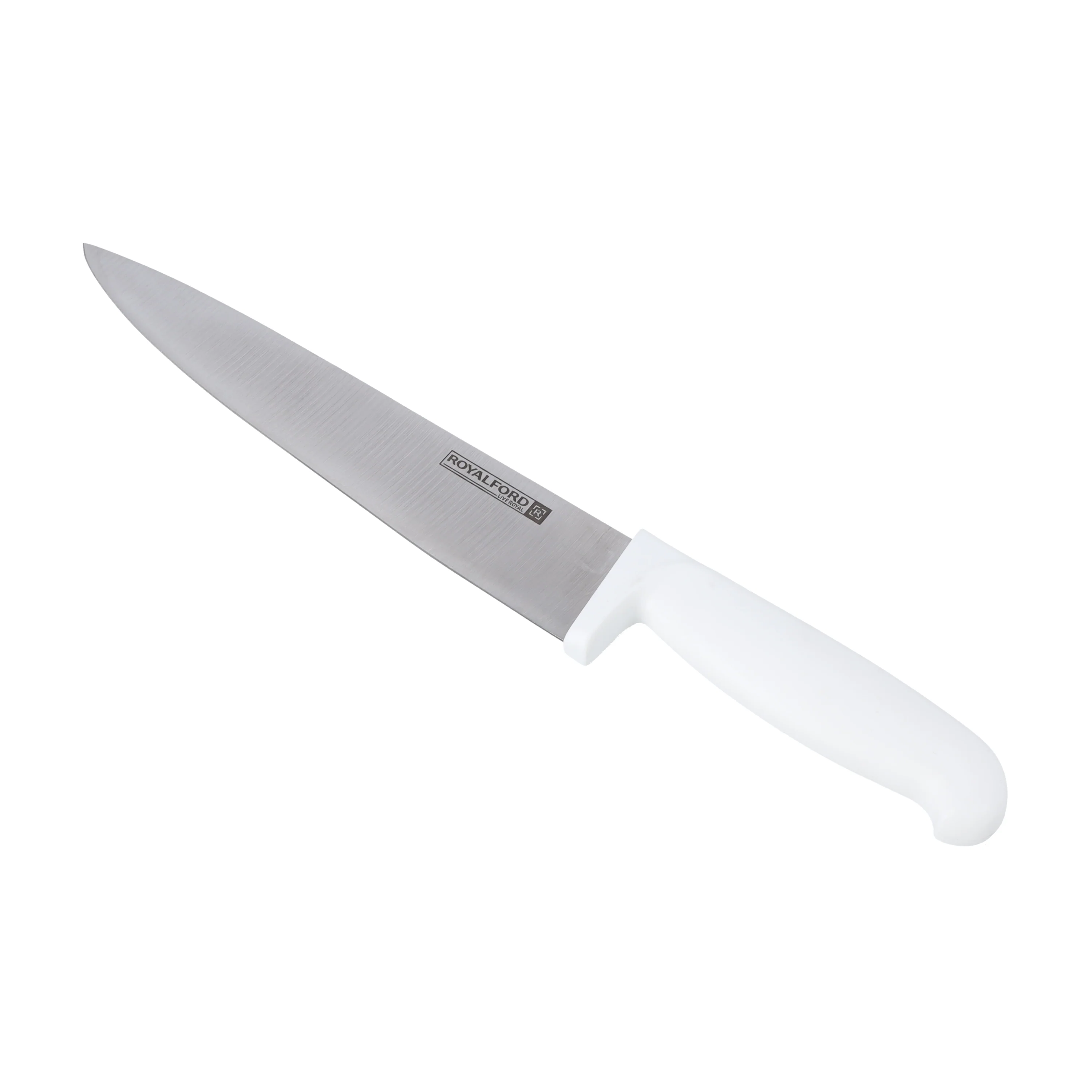 Royalford RF10235 9" Chef Knife | Stainless Steel Kitchen Knife with PP Handle | Professional Sharp Cooking Knife for Meat, Vegetables & Fruits| Durable Food Grade Blade - Image 4