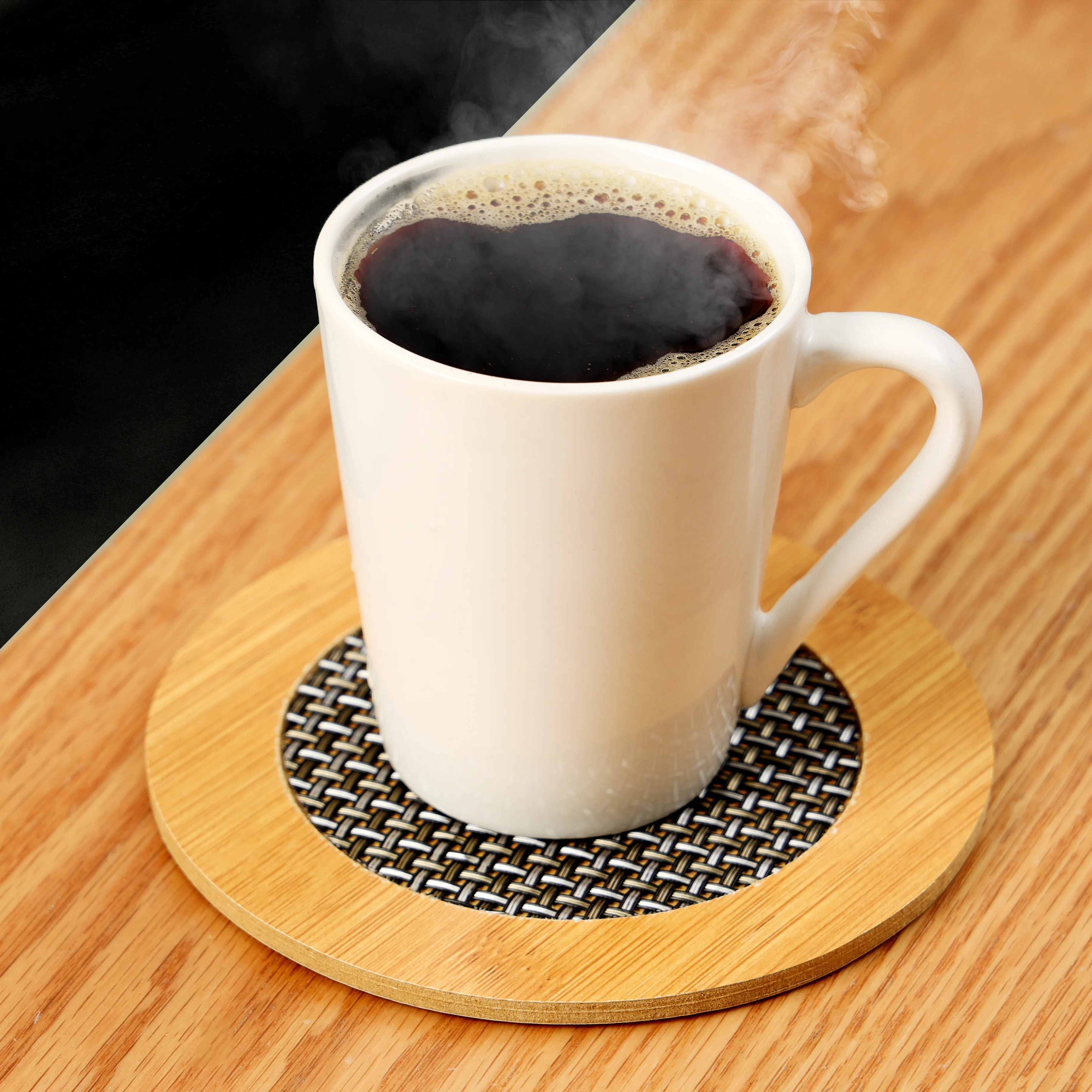 Royalford RF10246 Bamboo Round Heat Pad | 14.5cm | Heat Resistant | Eco-Friendly Non-Slip Trivet Mat | Durable Kitchen Pad | Perfect for Hot Pots, Pans & Cookware - Image 2