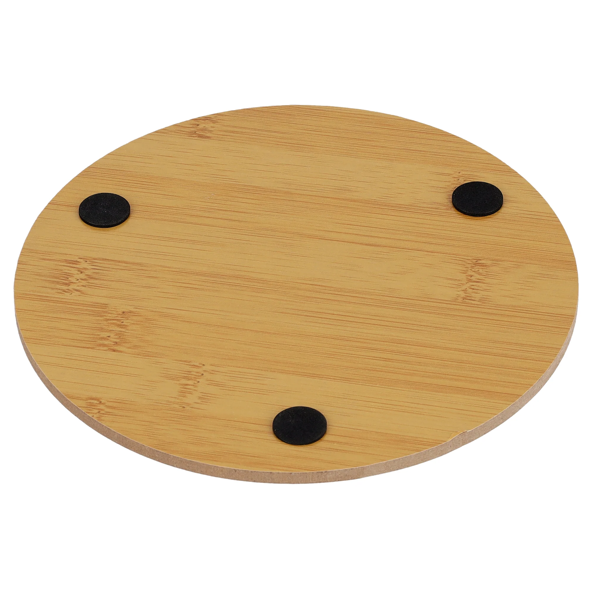 Royalford RF10246 Bamboo Round Heat Pad | 14.5cm | Heat Resistant | Eco-Friendly Non-Slip Trivet Mat | Durable Kitchen Pad | Perfect for Hot Pots, Pans & Cookware - Image 4