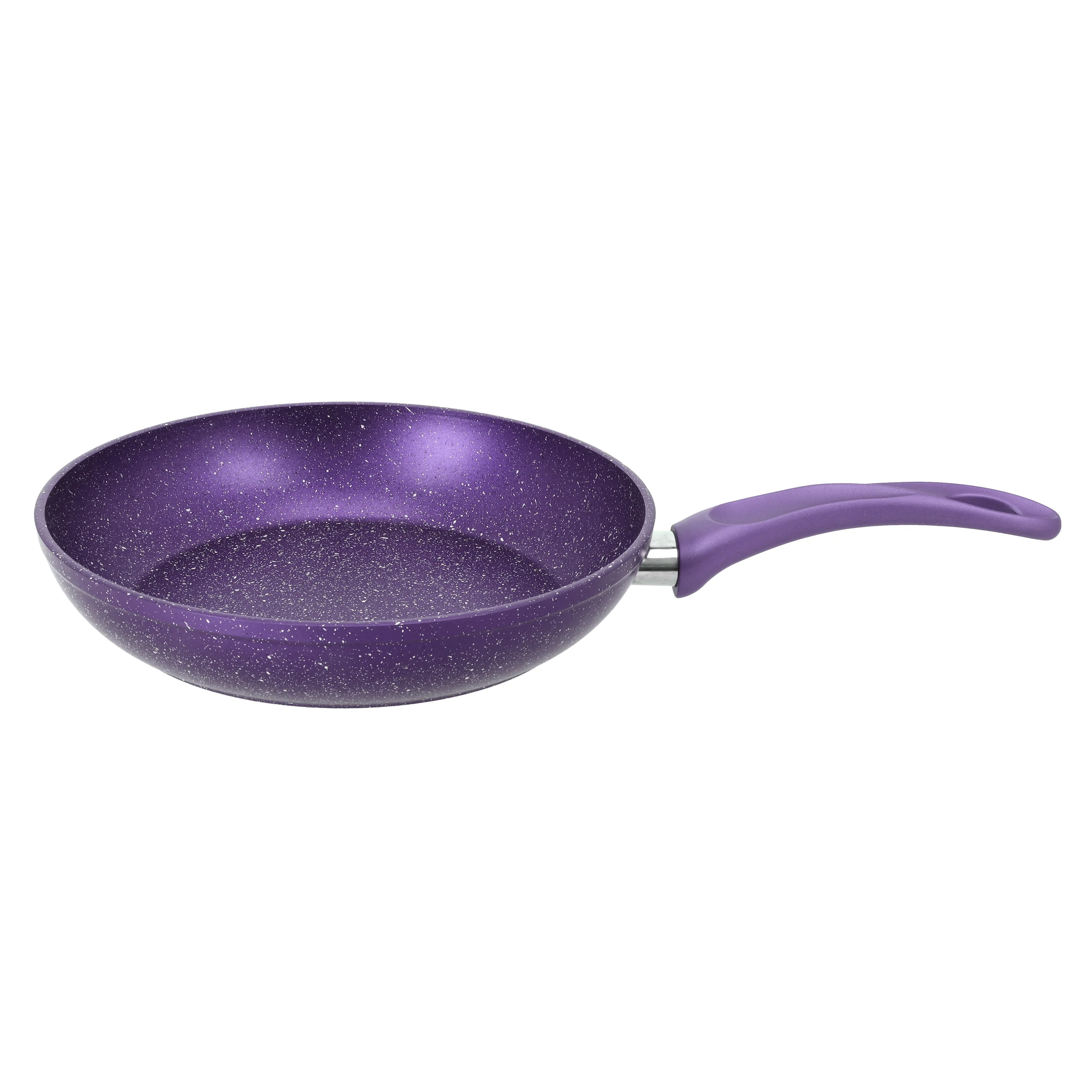Royalford RF10263 28cm Aluminium Frypan | Durable Granite Coating | 5 Layer Non-Stick Construction | 4.5mm Thick Body | Bakelite Handle | PTFE & PFOA Free| Easy to Clean - Image 3