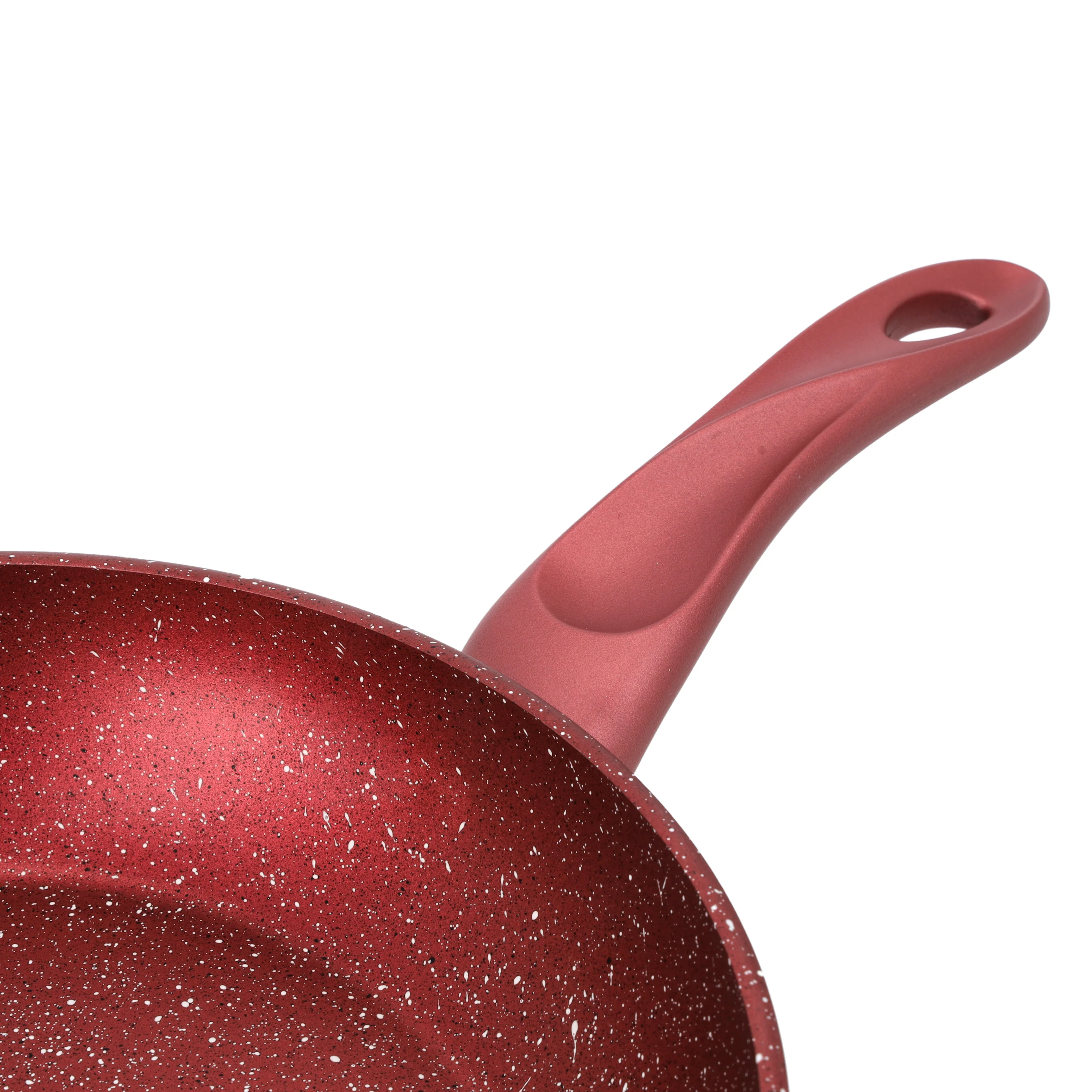 Royalford RF10264 Aluminium Frypan 30cm | 5 Layer Durable Granite Coated Non Stick Frying Pan | Forged Aluminium Body | Strong Bakelite Handle | PTFE &  PFOA Free - Image 4