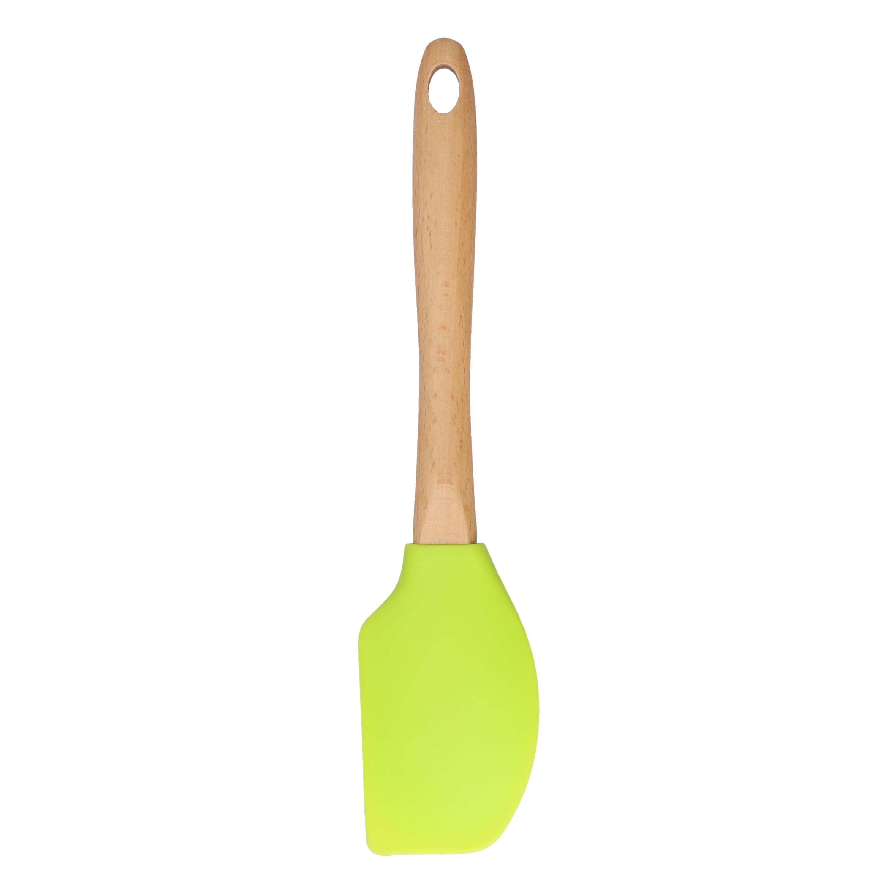 Royalford RF10274 3PCS Silicone Kitchen Tools Set | Wooden Handles |  Heat Resistant Food Grade Spatulas & Basting Brush for Baking, Mixing, Cooking & Non-Stick Cookware - Image 5