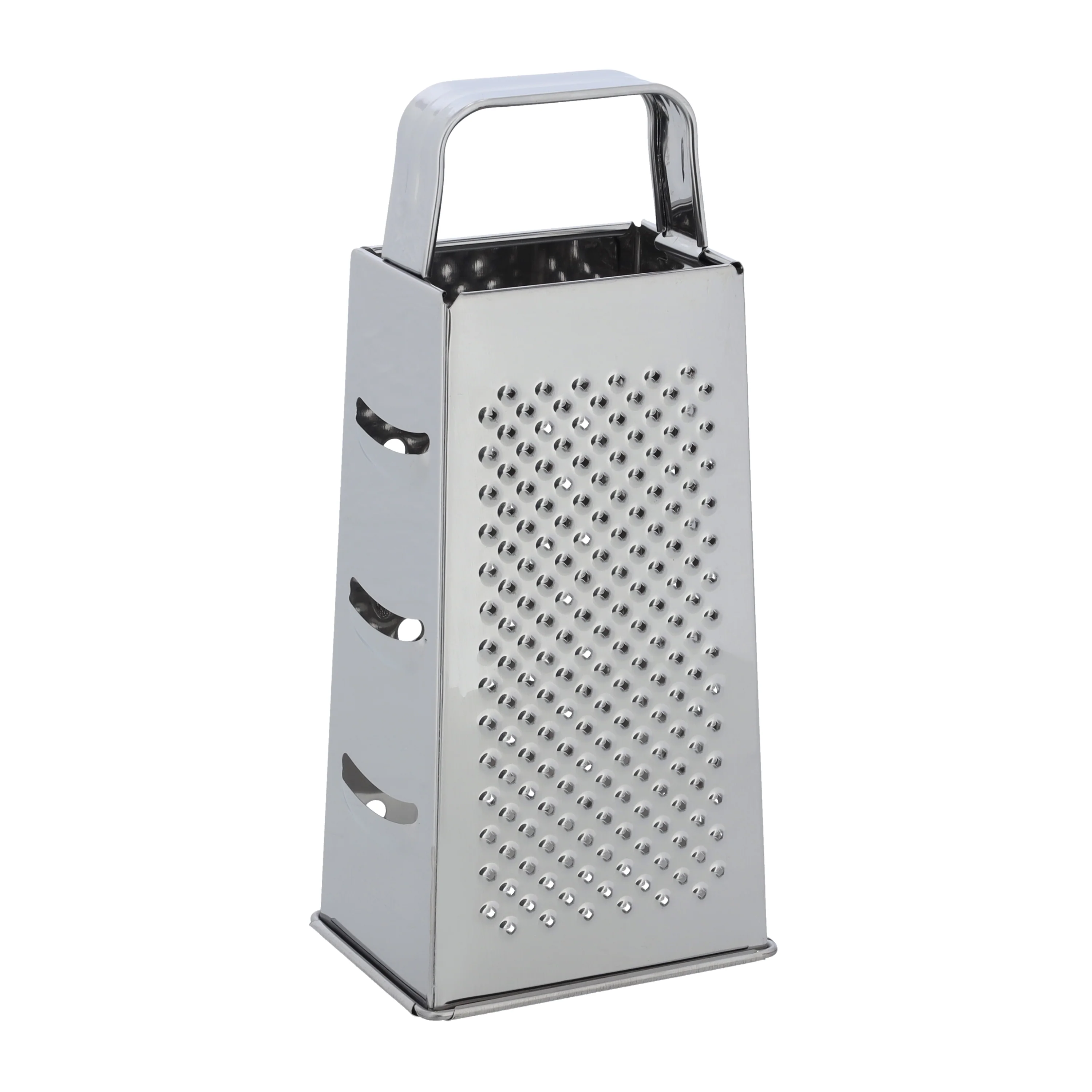 Royalford RF10292 4 Side Stainless Steel Grater 9| ultra-sharp blades & durable food-grade design| grating, slicing, shredding, zesting & dishwasher safe kitchen tool| - Image 3