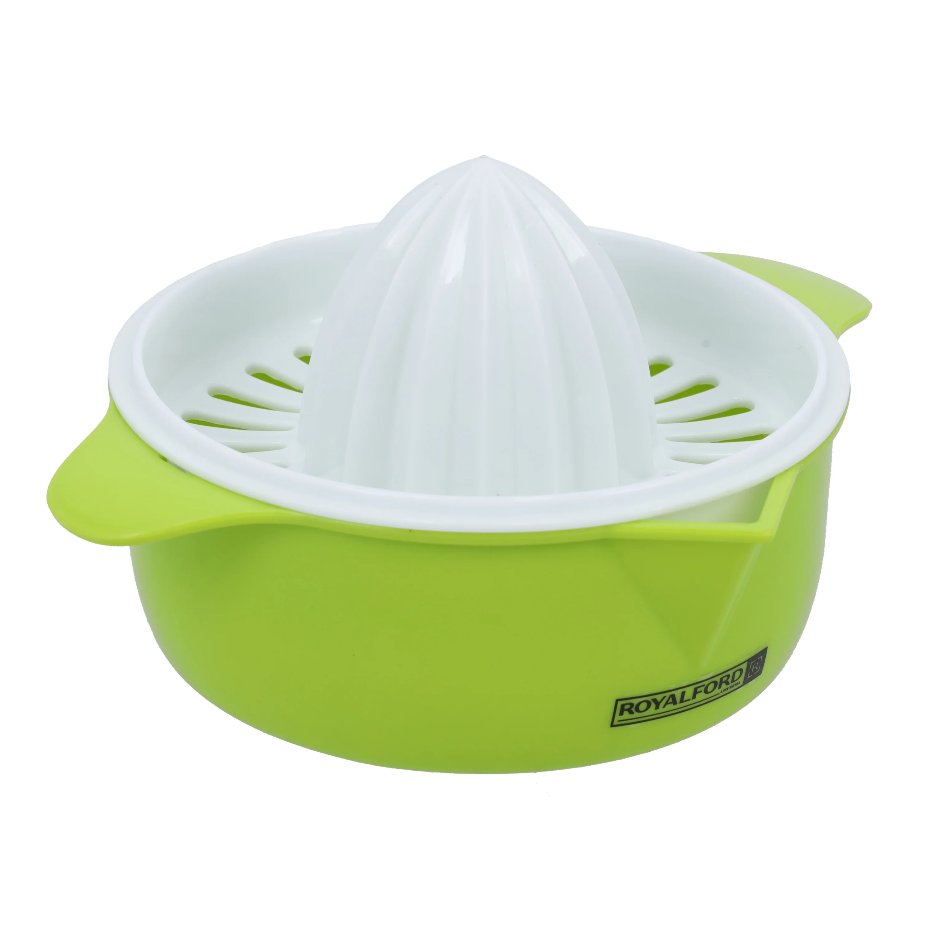 Royalford RF10327 Manual Citrus Juicer | durable design, ergonomic grip & built-in strainer for seeds| for lemons, limes & easy to use, perfect for fresh juice| - Image 3
