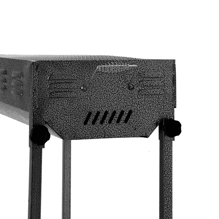 Royalford RF10363 Durable Iron Barbecue Stand with Grill | 65cm Portable Outdoor BBQ| Large Grilling Area| Easy Clean| For Backyard Picnic & Camping| Heat Resistant Metal - Image 3